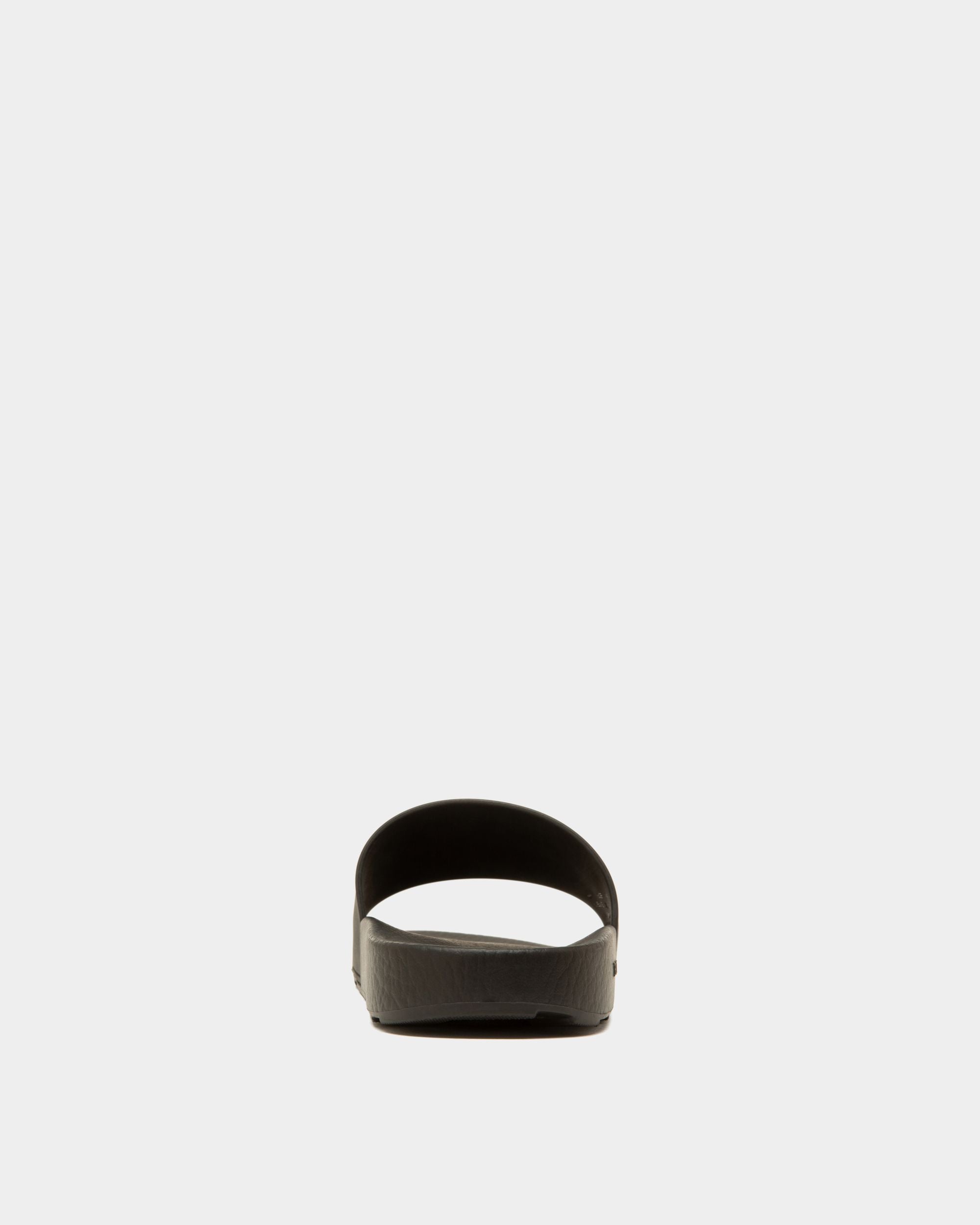 Slider Sandals In Black Rubber - Herren - Bally - 05