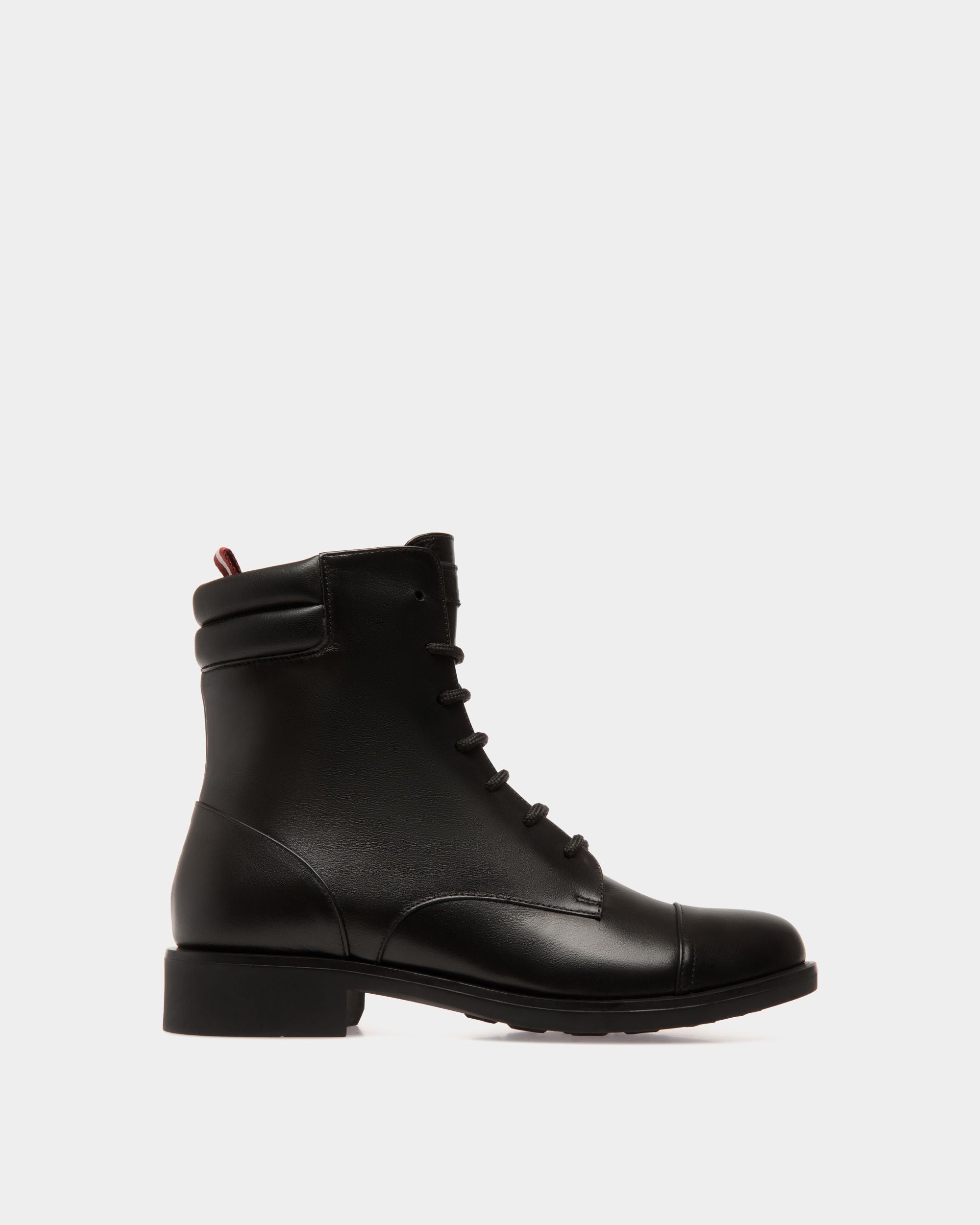 Bootie Aus Schwarzem Leder - Damen - Bally - 01