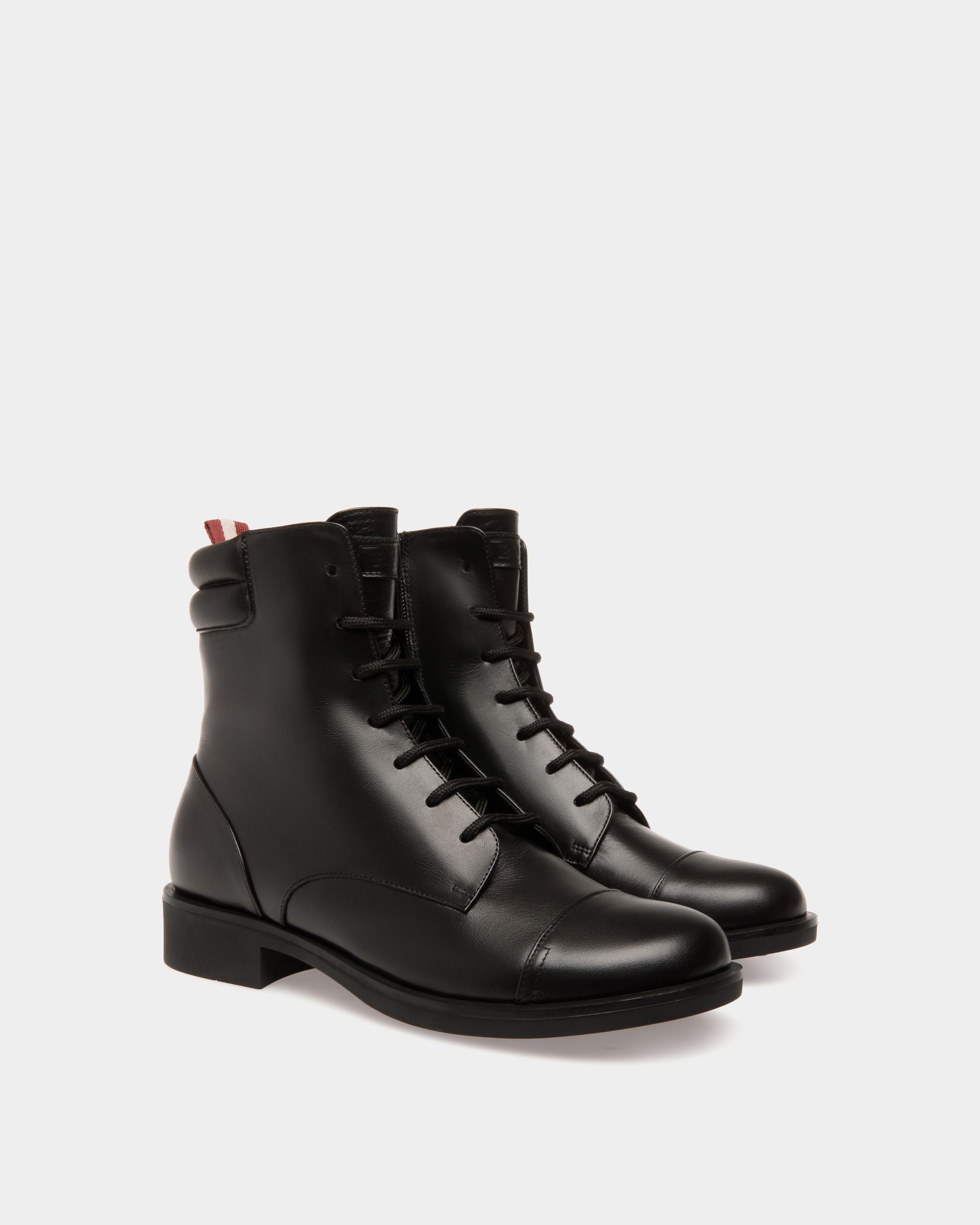 Bootie Aus Schwarzem Leder - Damen - Bally - 02