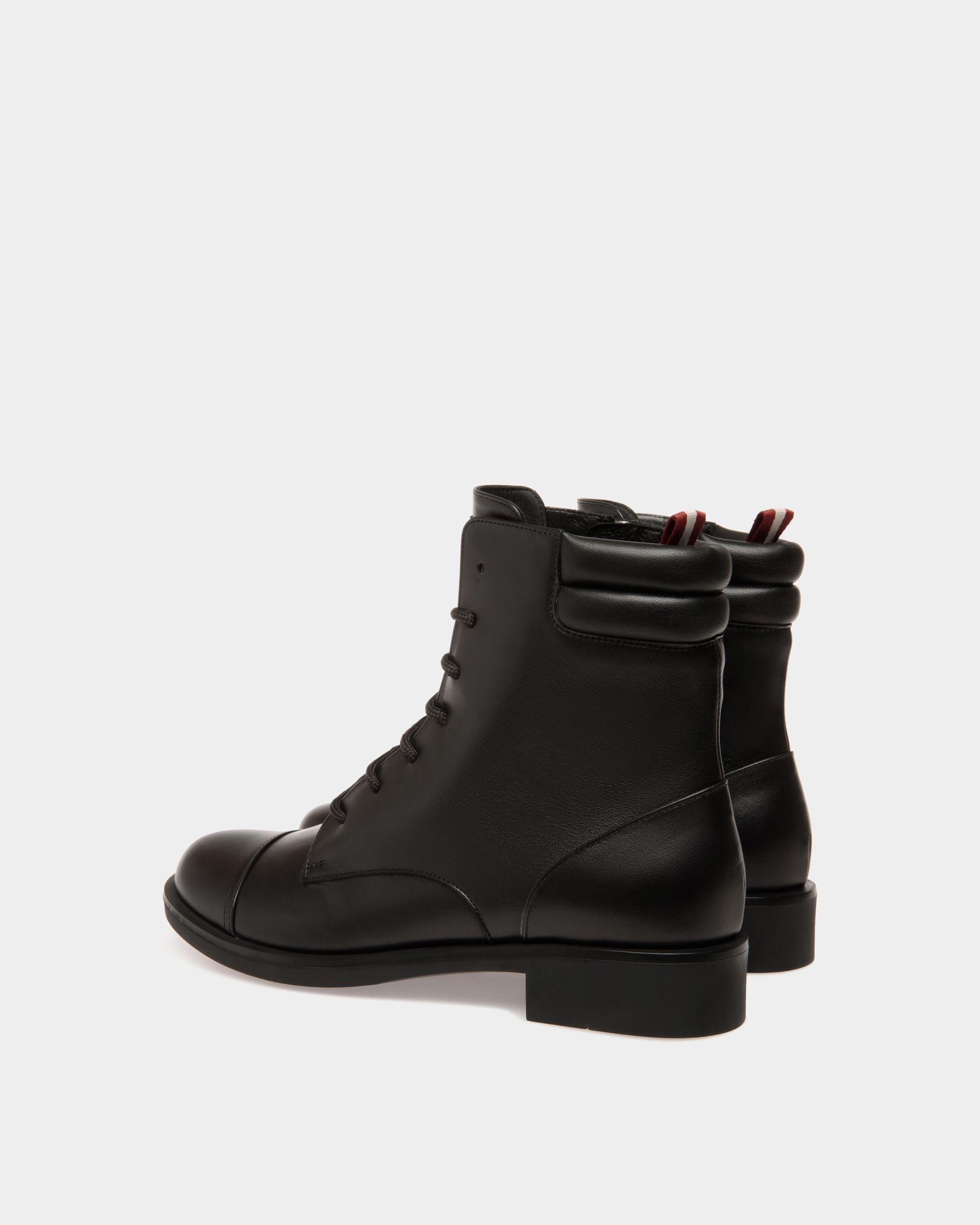 Bootie Aus Schwarzem Leder - Damen - Bally - 03
