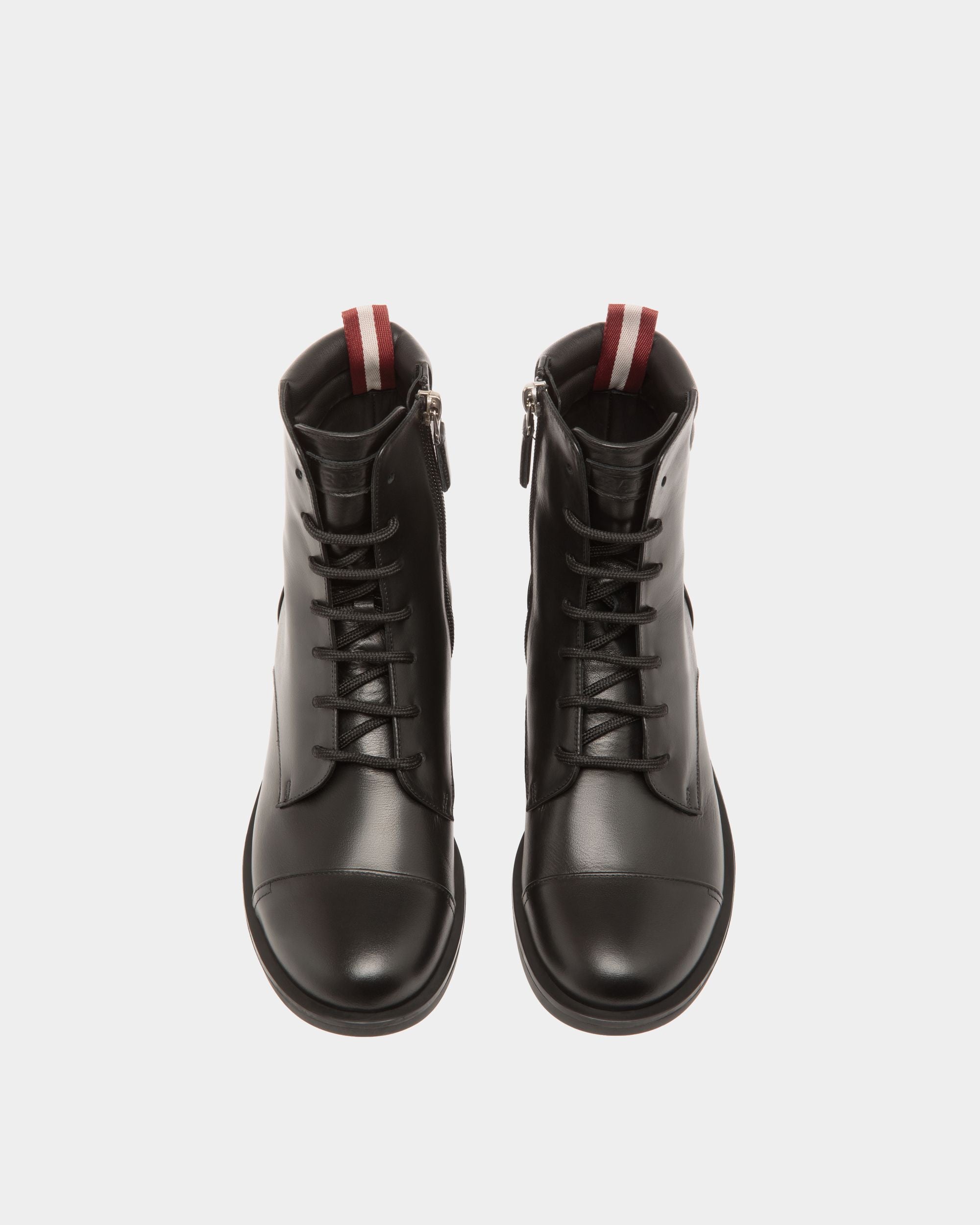 Bootie Aus Schwarzem Leder - Damen - Bally - 04
