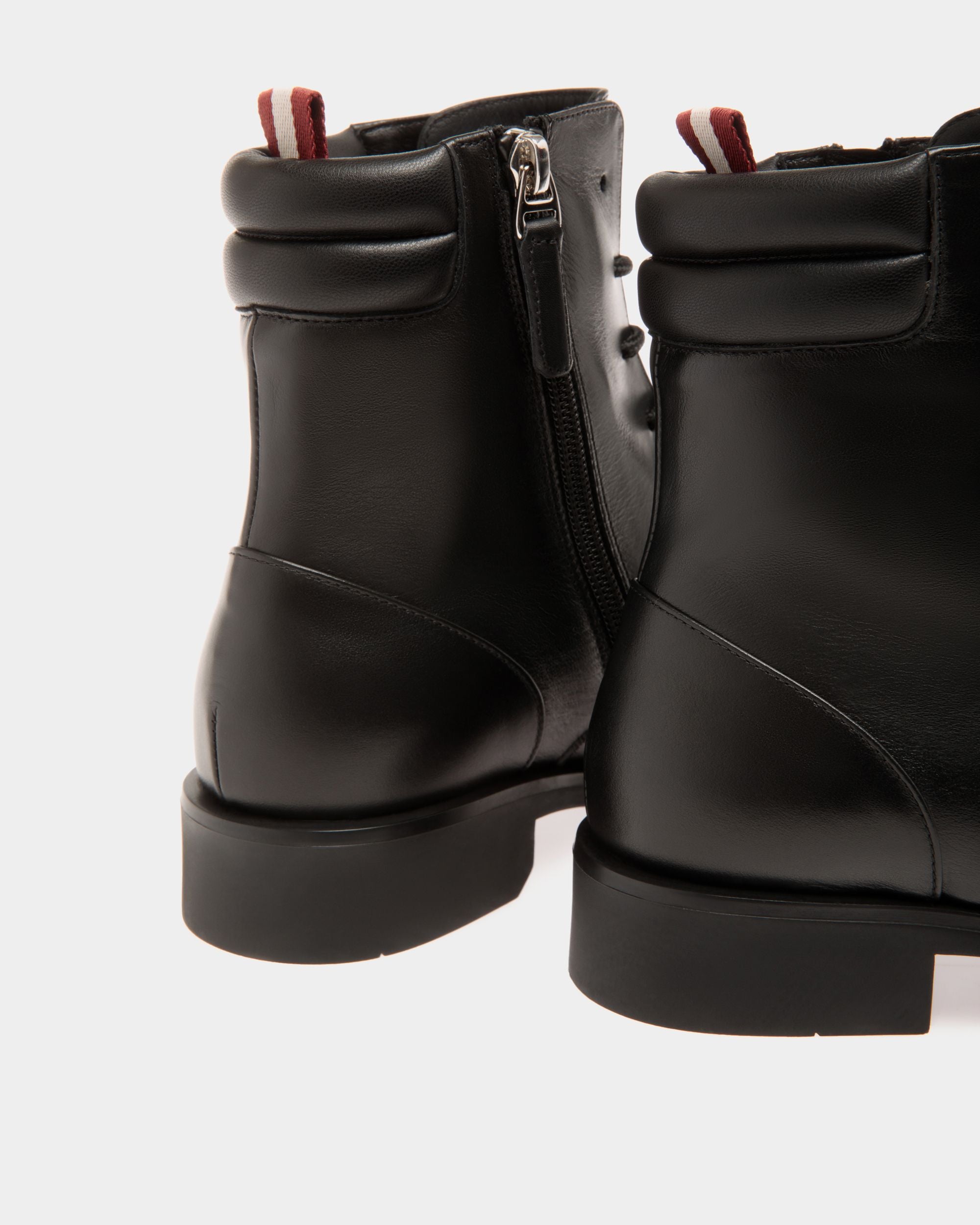 Bootie Aus Schwarzem Leder - Damen - Bally - 05