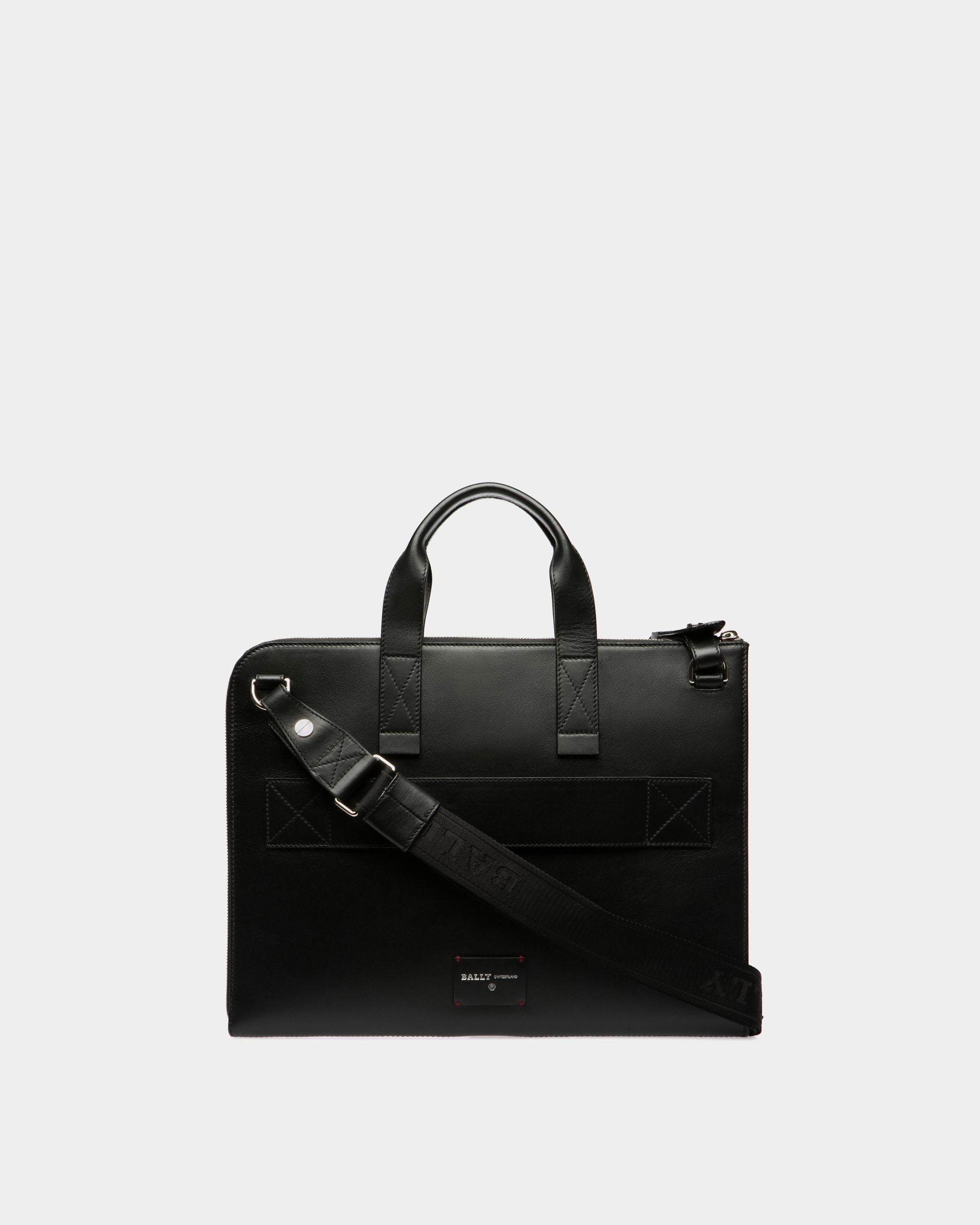 Henri Business-Tasche Aus Schwarzem Leder Für Herren - Herren - Bally - 03