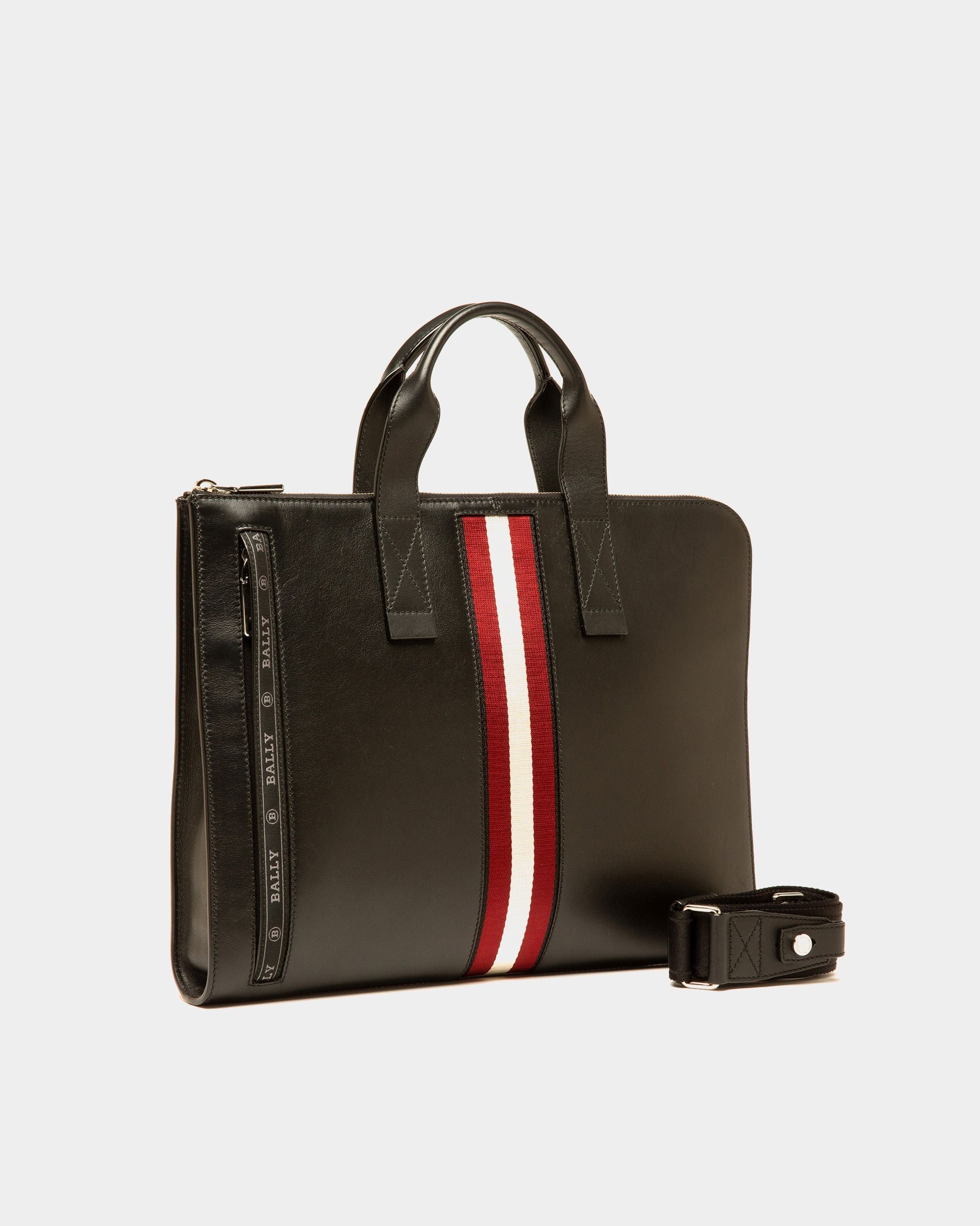 Henri Business-Tasche Aus Schwarzem Leder Für Herren - Herren - Bally - 04