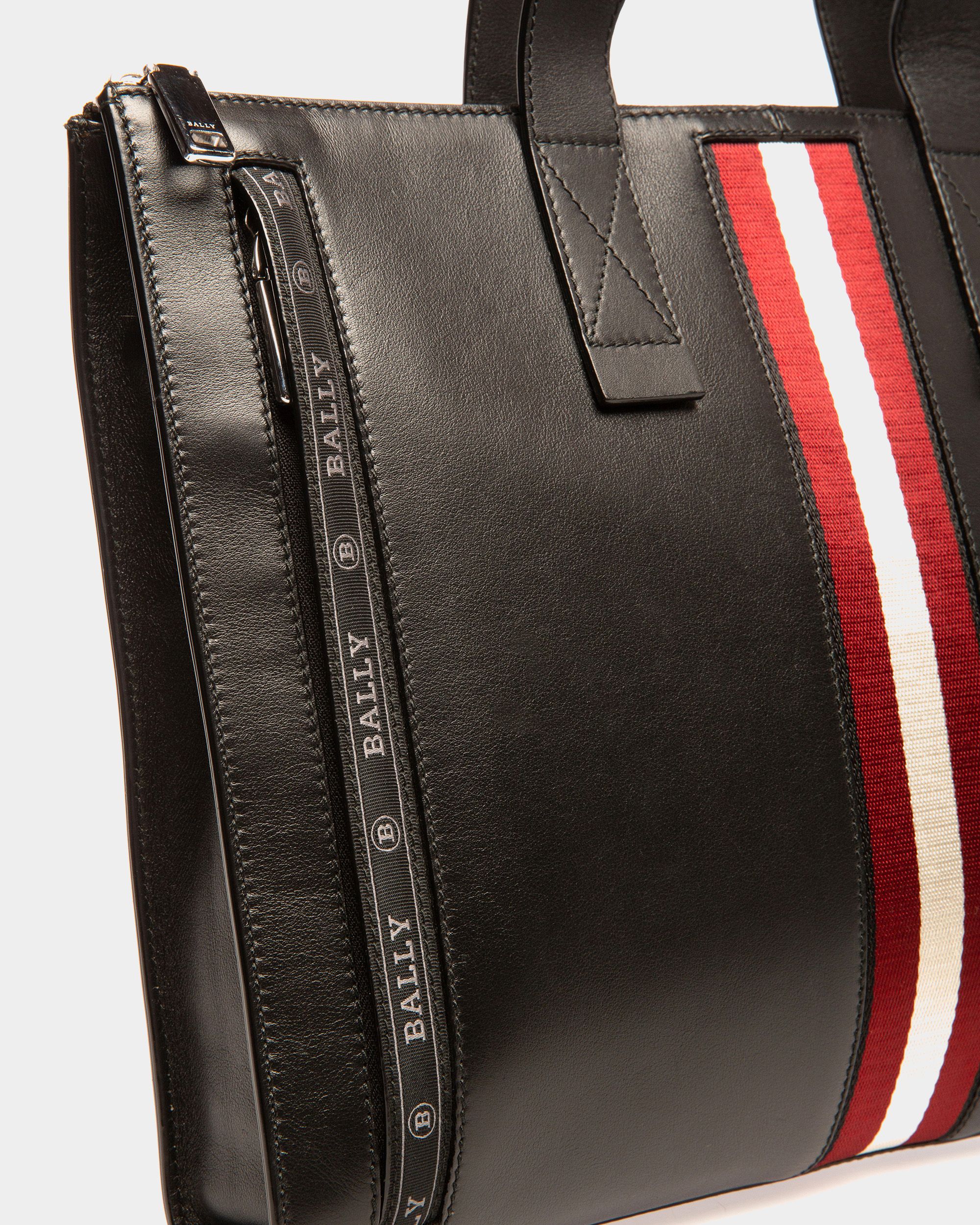 Henri Business-Tasche Aus Schwarzem Leder Für Herren - Herren - Bally - 06