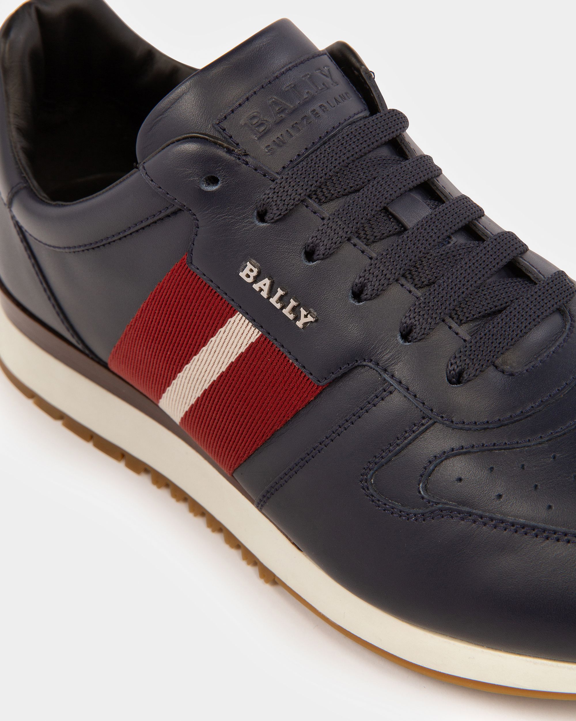 Astel Leder-Sneaker In Tinte - Herren - Bally - 06