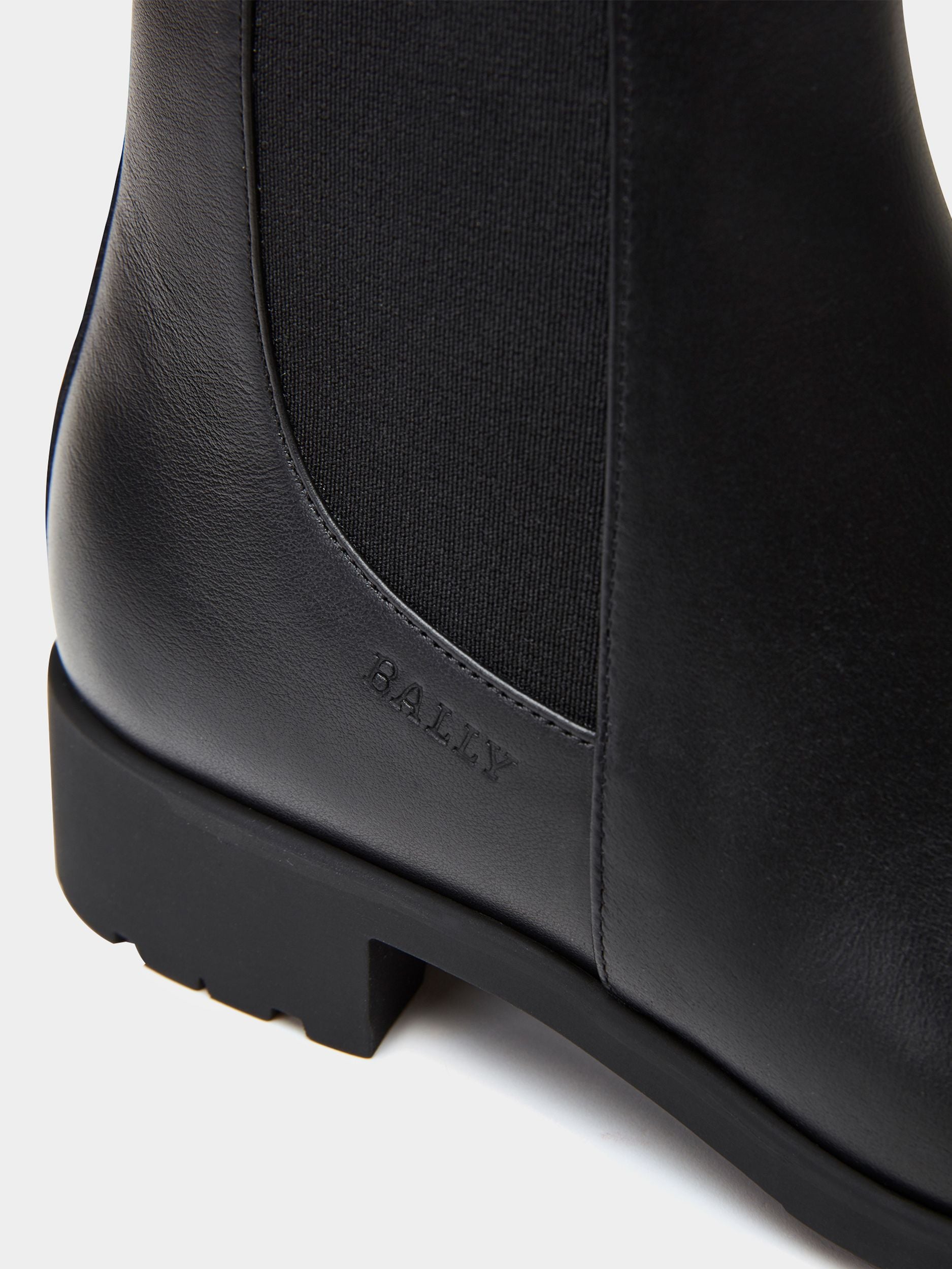 Women's Black Ankle Boots - Damen - Bally - 04