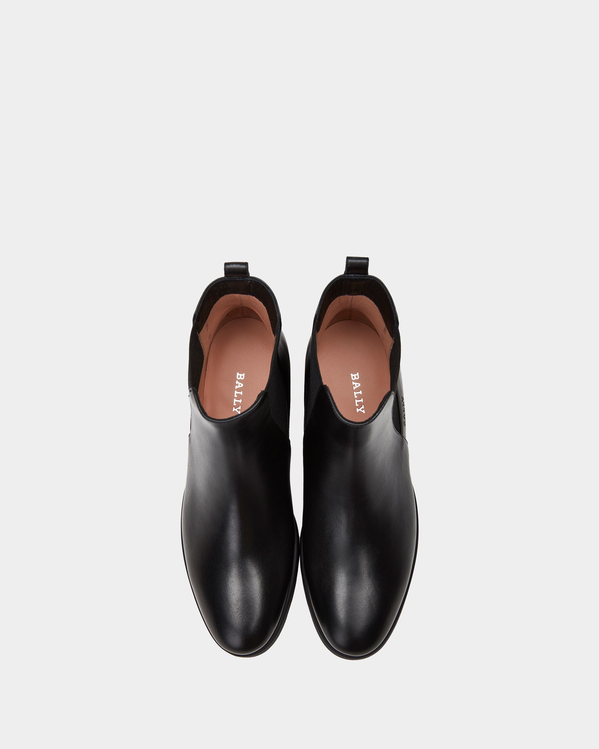 Women's Black Ankle Boots - Damen - Bally - 05