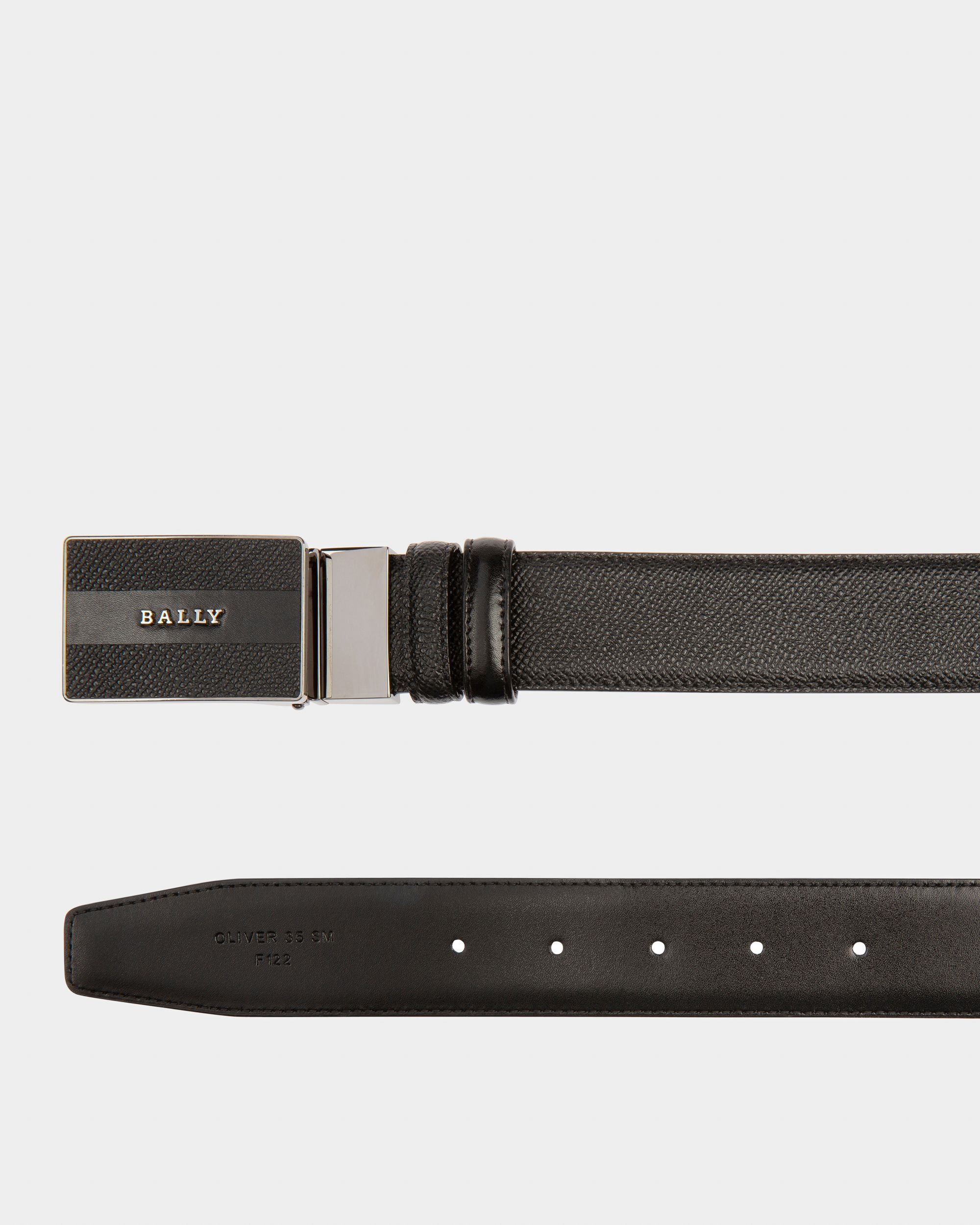 Astor Ledergürtel 35 mm In Schwarz - Herren - Bally - 02
