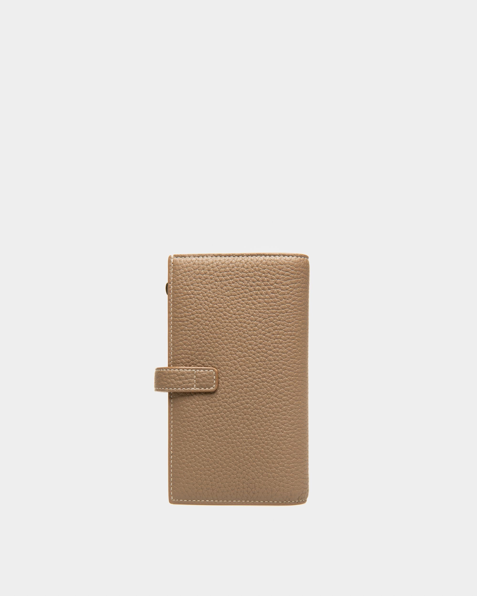 Amber Brieftasche Aus Taupefarbenem Leder Im Französischen Format - Damen - Bally - 02