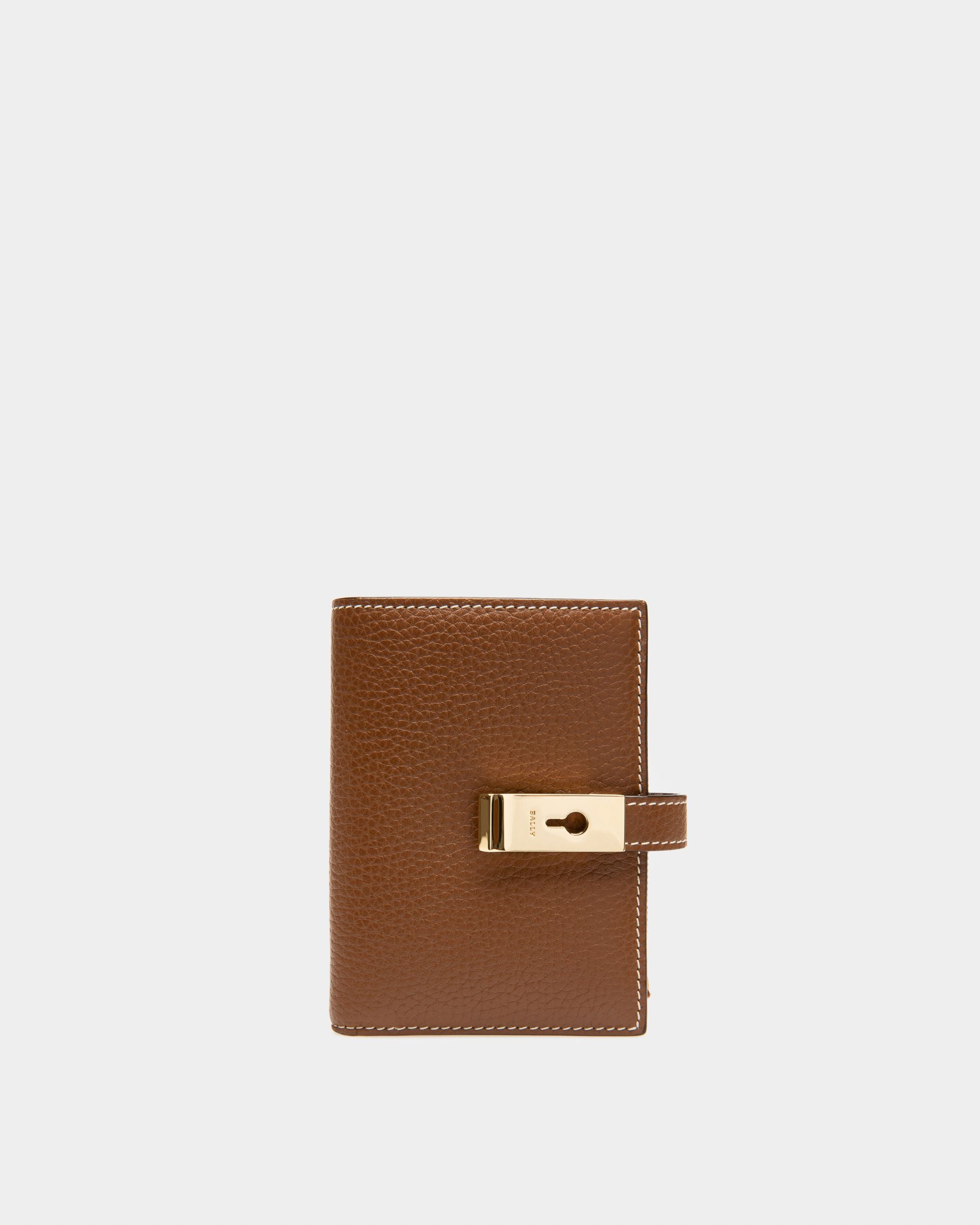 Assen Kartenetui Aus Braunem Leder - Damen - Bally - 01