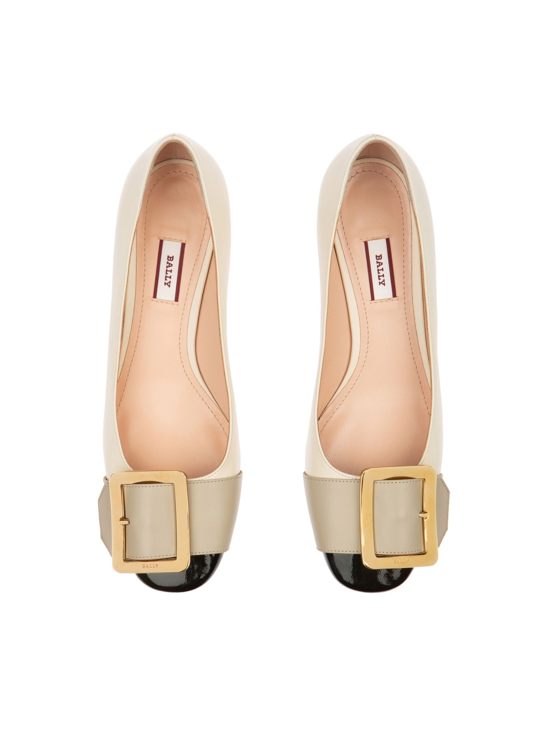 Bell Du Jour Pumps In Beige Leather - Damen - Bally - 02