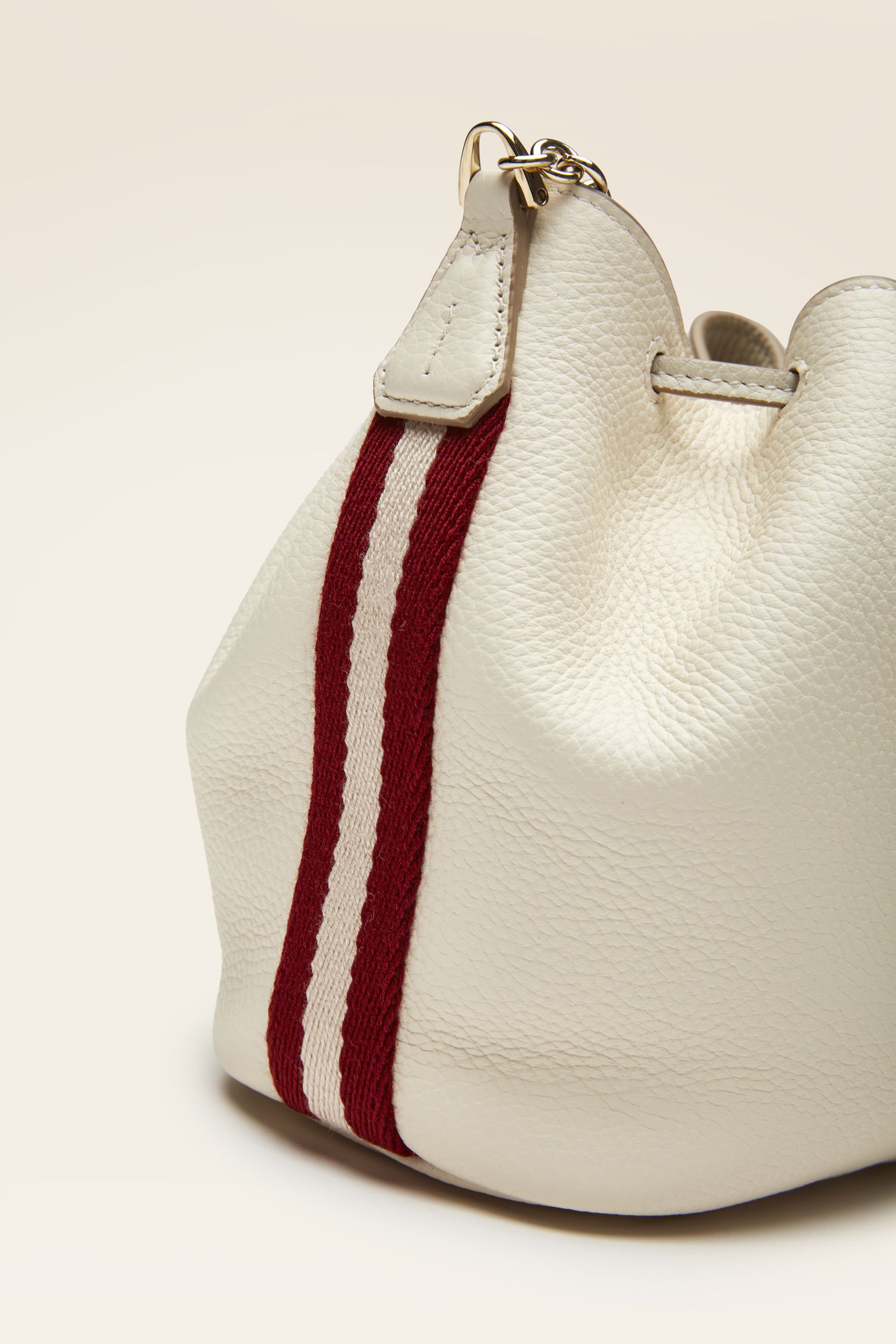 Women's White Chain Shoulder Bag - Damen - Bally - 04