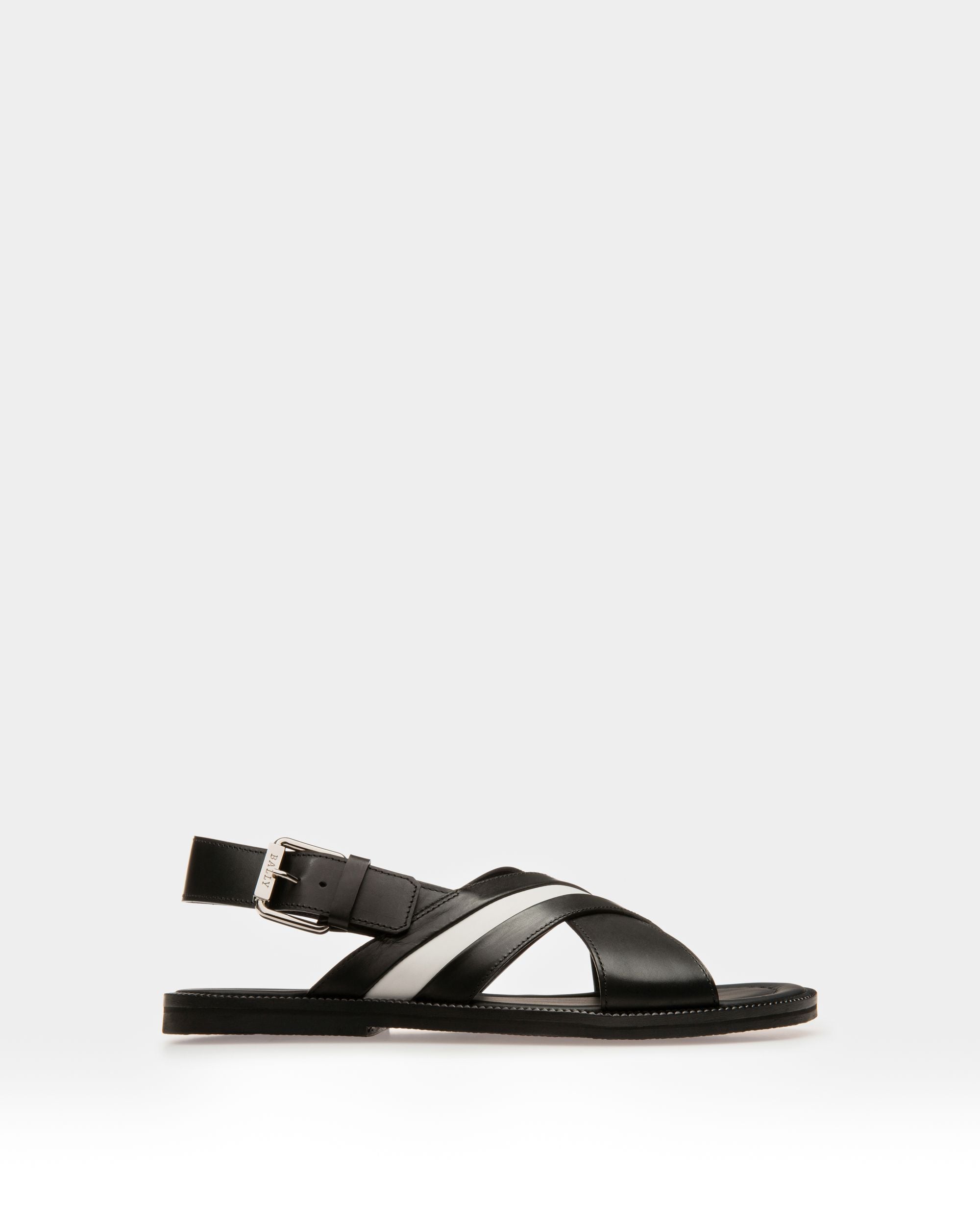 Jameel Ledersandalen In Schwarz - Herren - Bally - 01