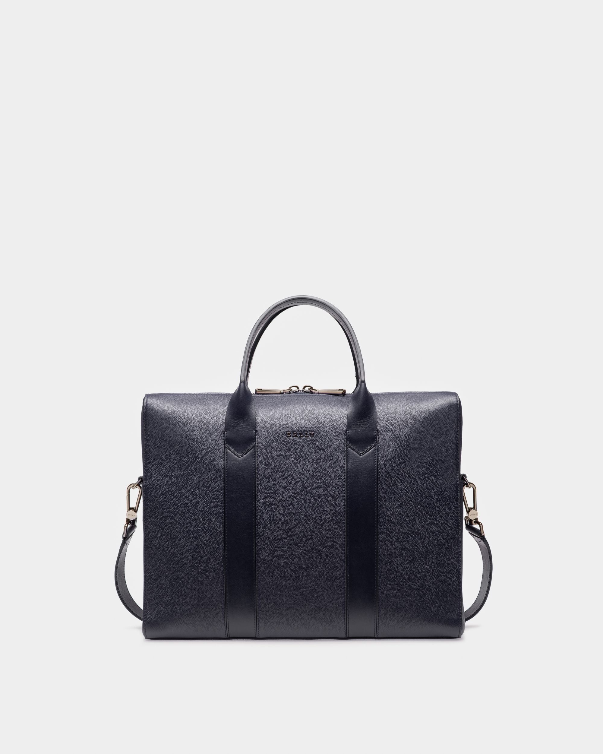 Elter Business-Tasche Aus Marineblauem Leder Für Herren - Herren - Bally - 01