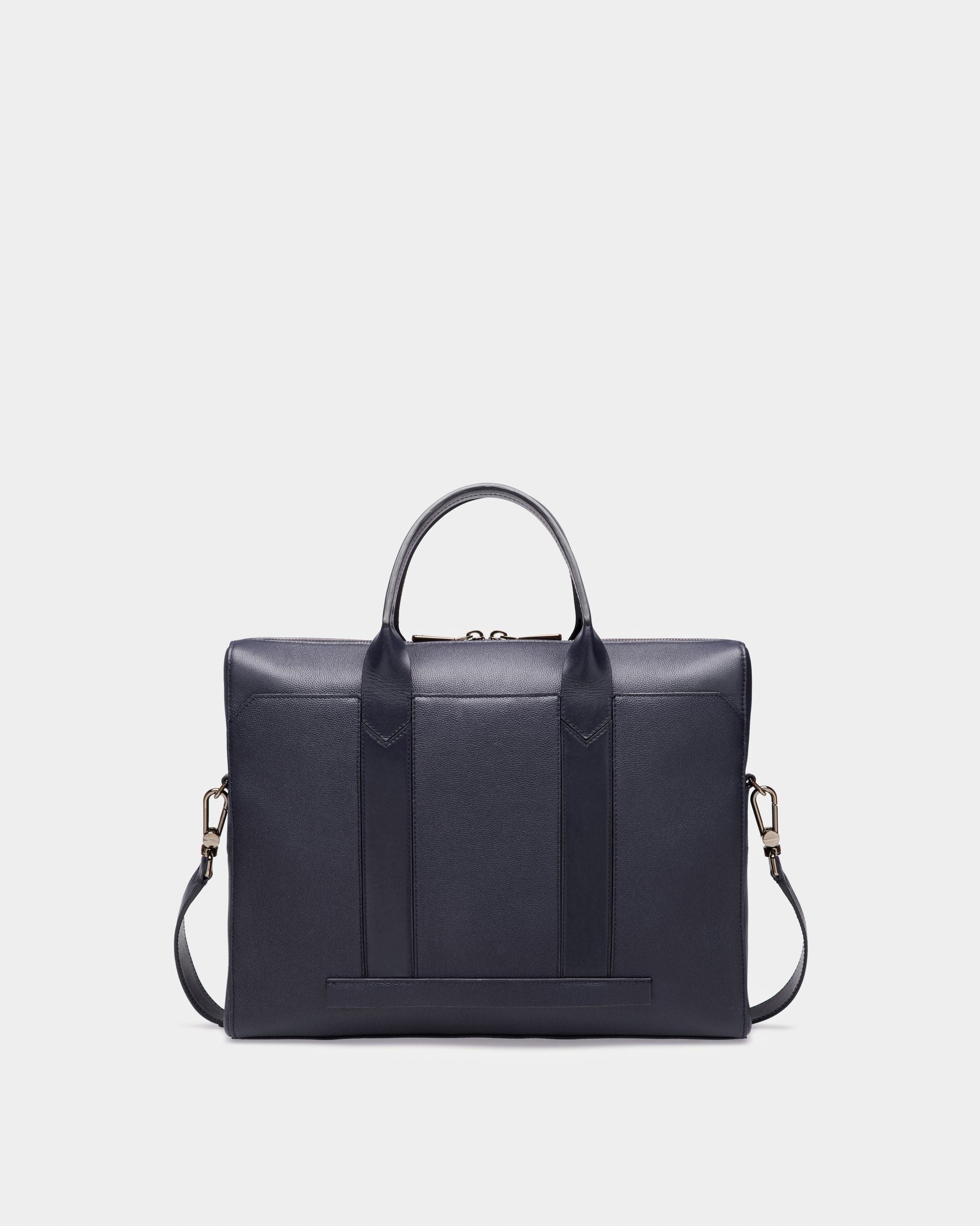 Elter Business-Tasche Aus Marineblauem Leder Für Herren - Herren - Bally - 02