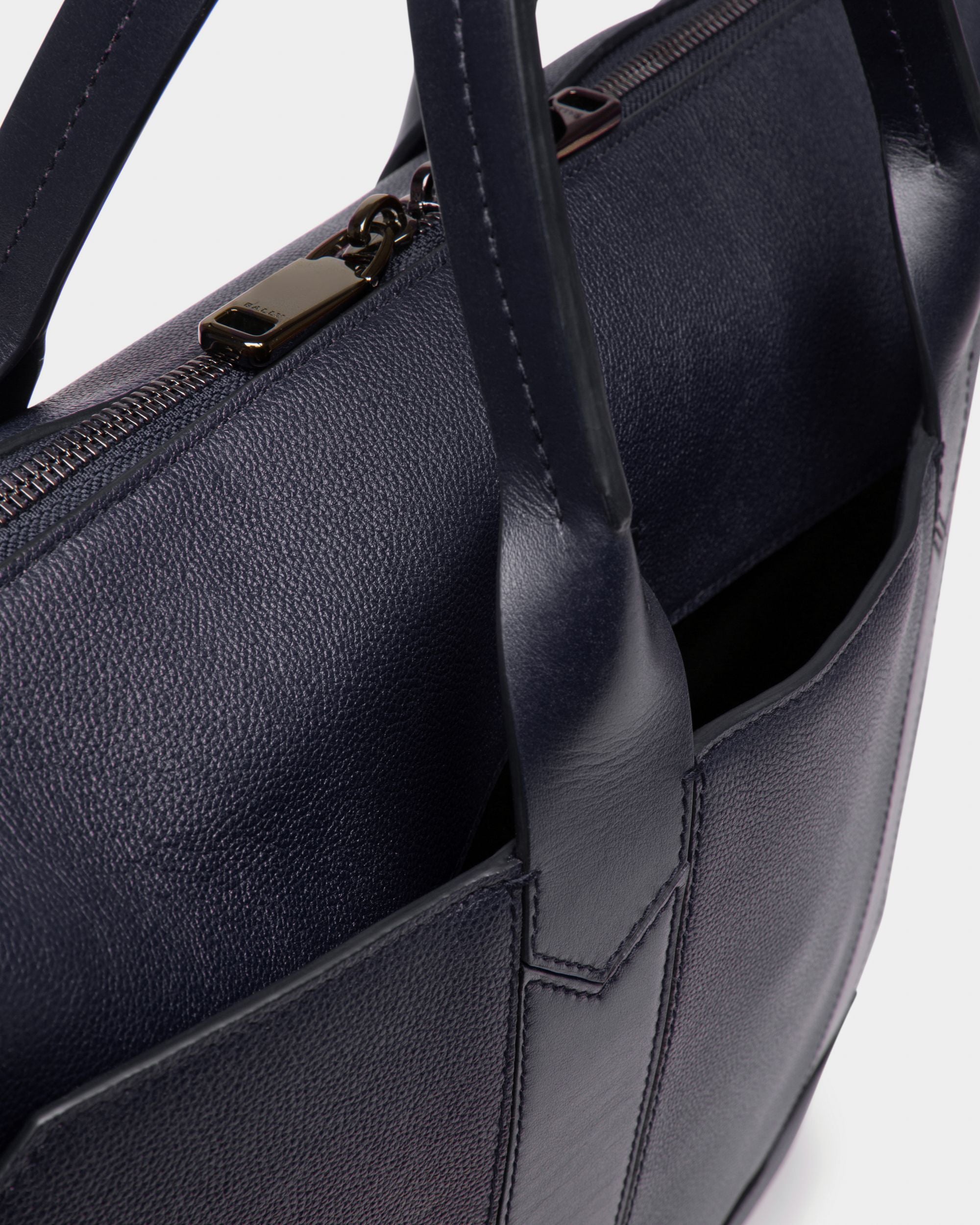 Elter Business-Tasche Aus Marineblauem Leder Für Herren - Herren - Bally - 04