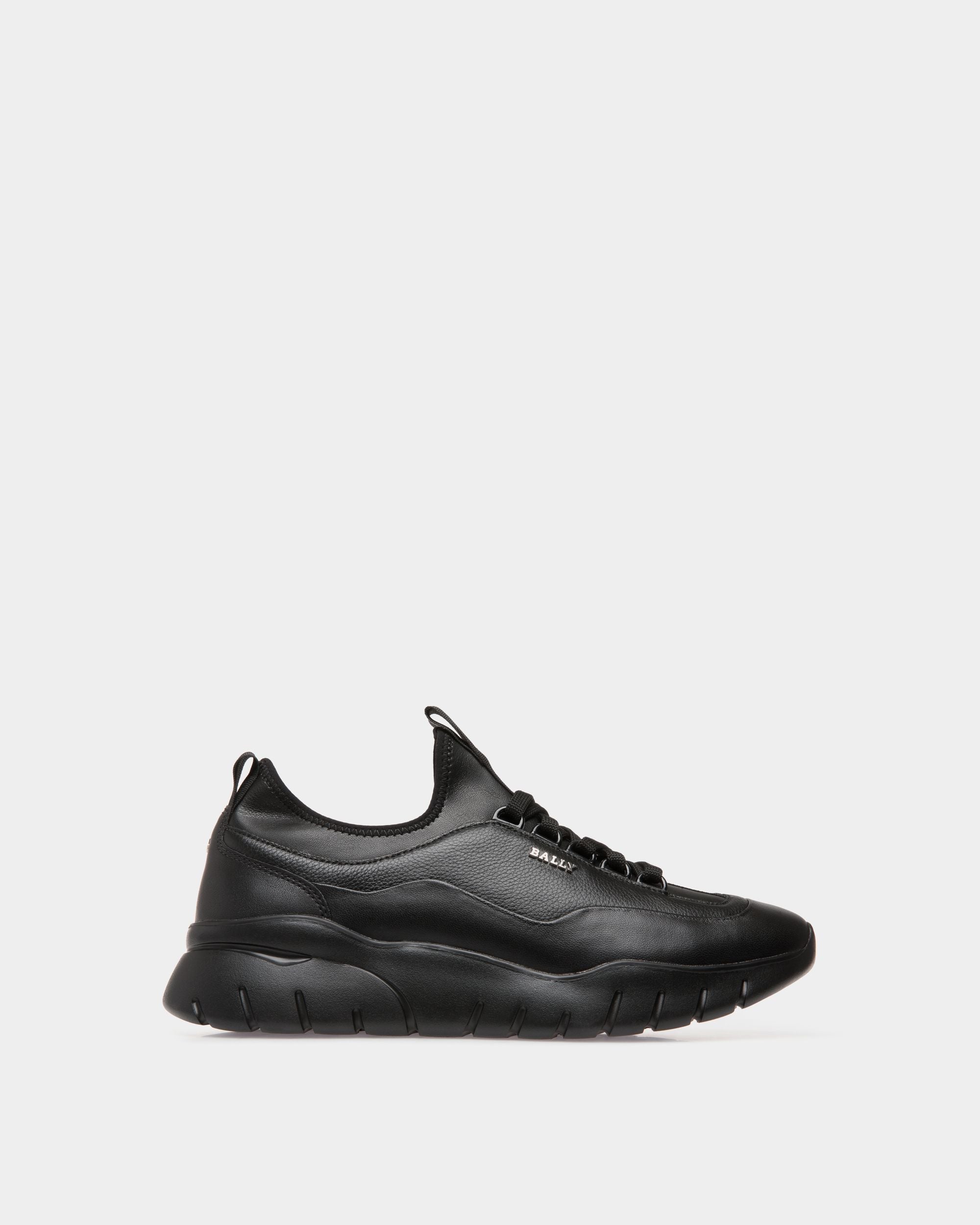 Bikki Sneaker Aus Schwarzem Leder - Herren - Bally - 01