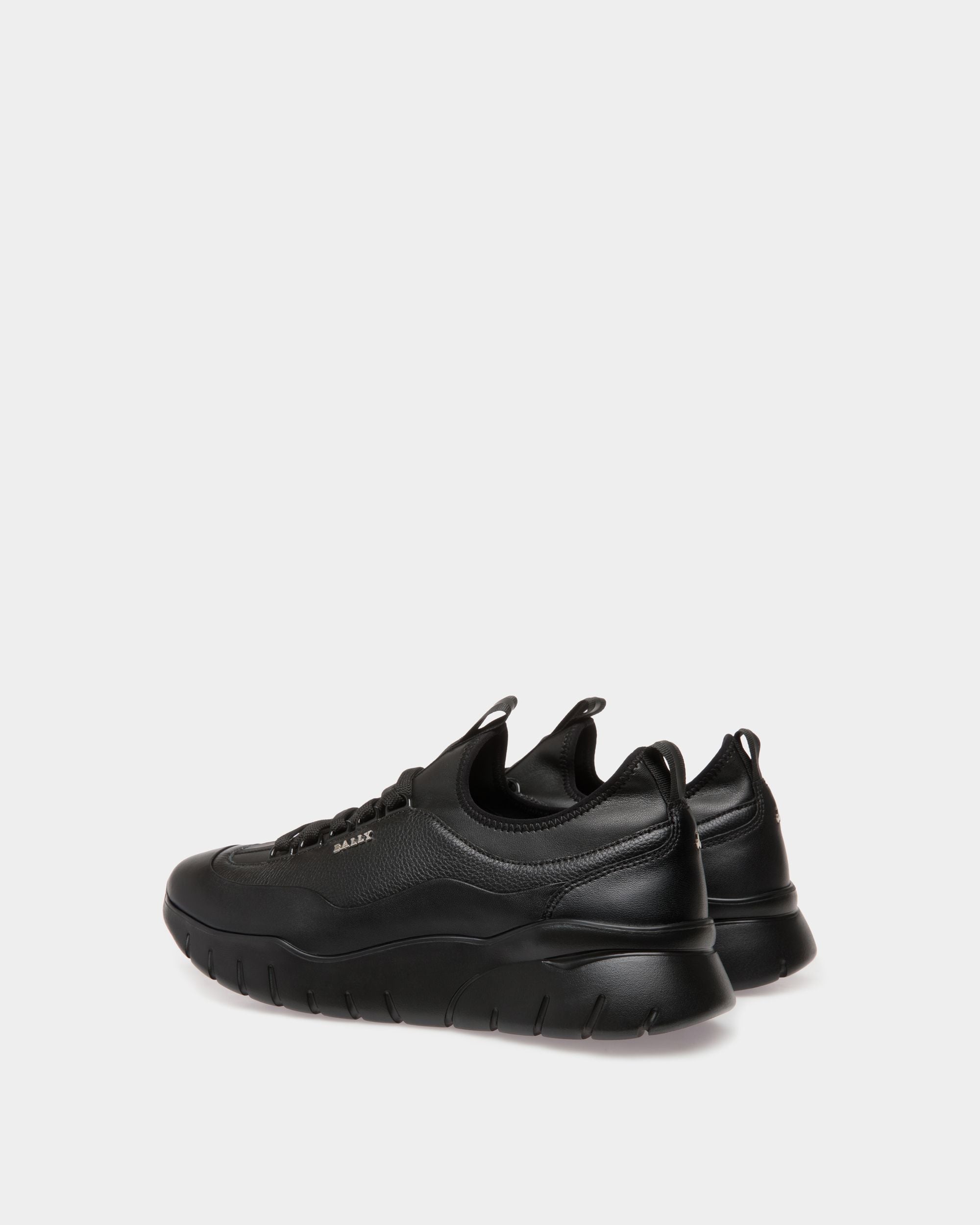 Bikki Sneaker Aus Schwarzem Leder - Herren - Bally - 03
