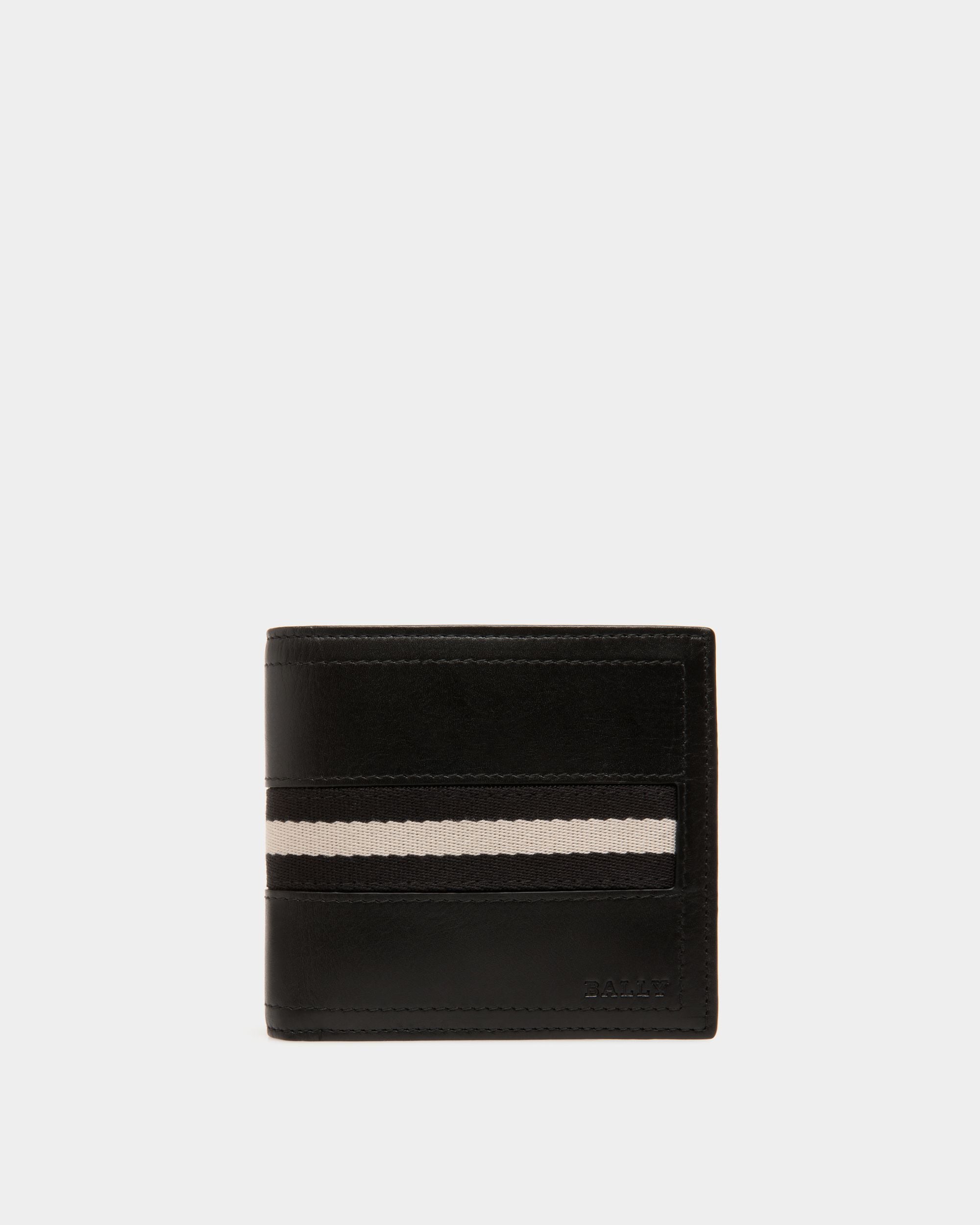 Coin Wallet In Black Leather - Herren - Bally - 01
