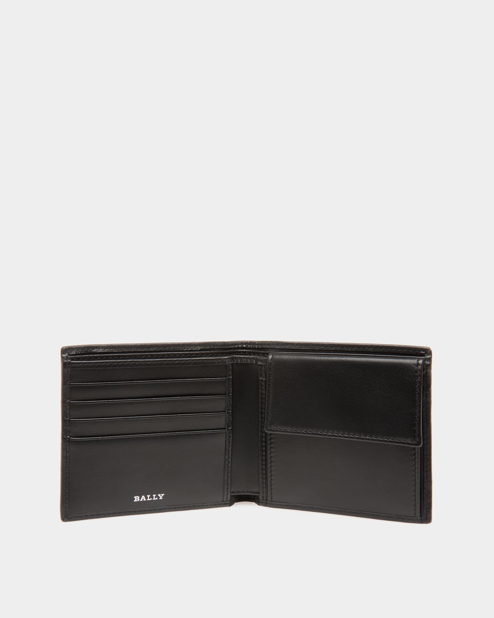 Coin Wallet In Black Leather - Herren - Bally - 03