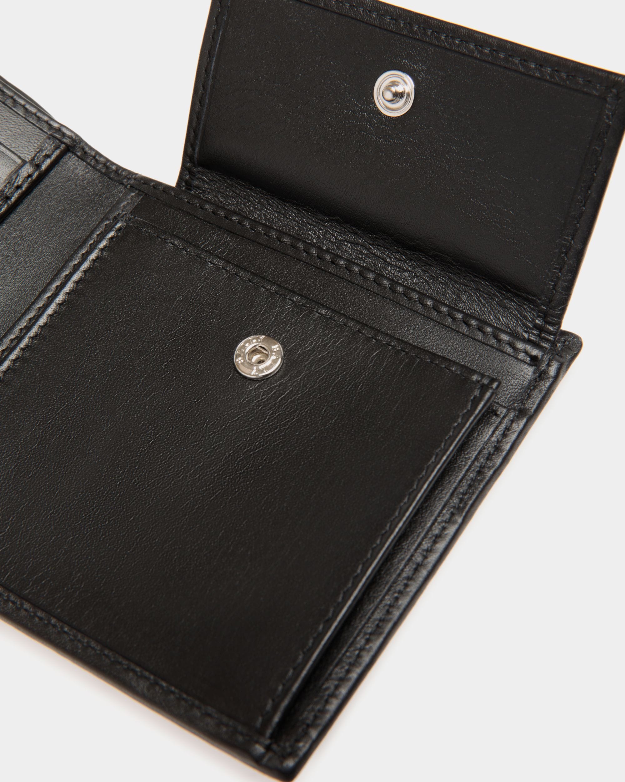 Coin Wallet In Black Leather - Herren - Bally - 04