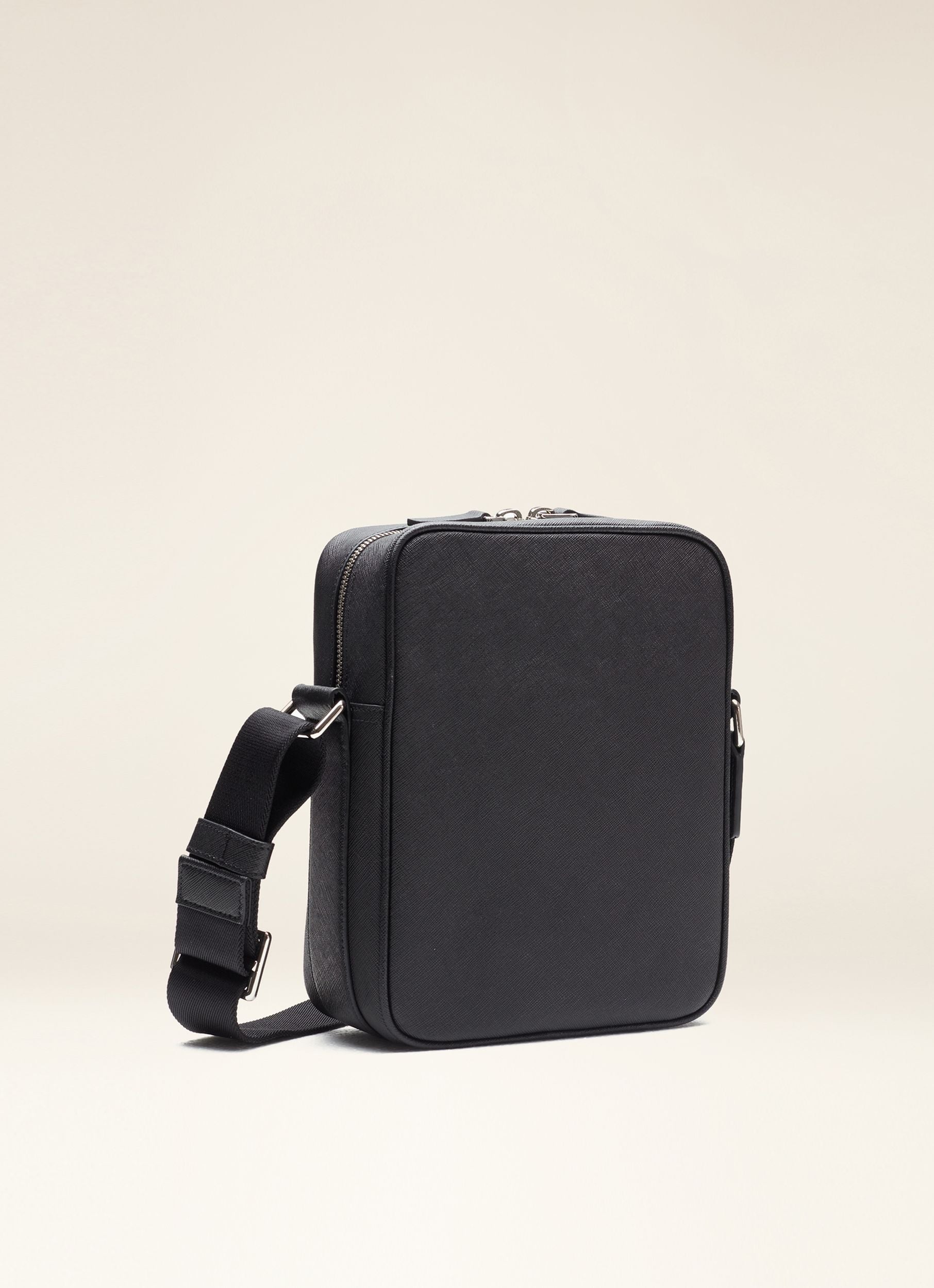 Men's Black Casual Crossbody Bag - Herren - Bally - 02