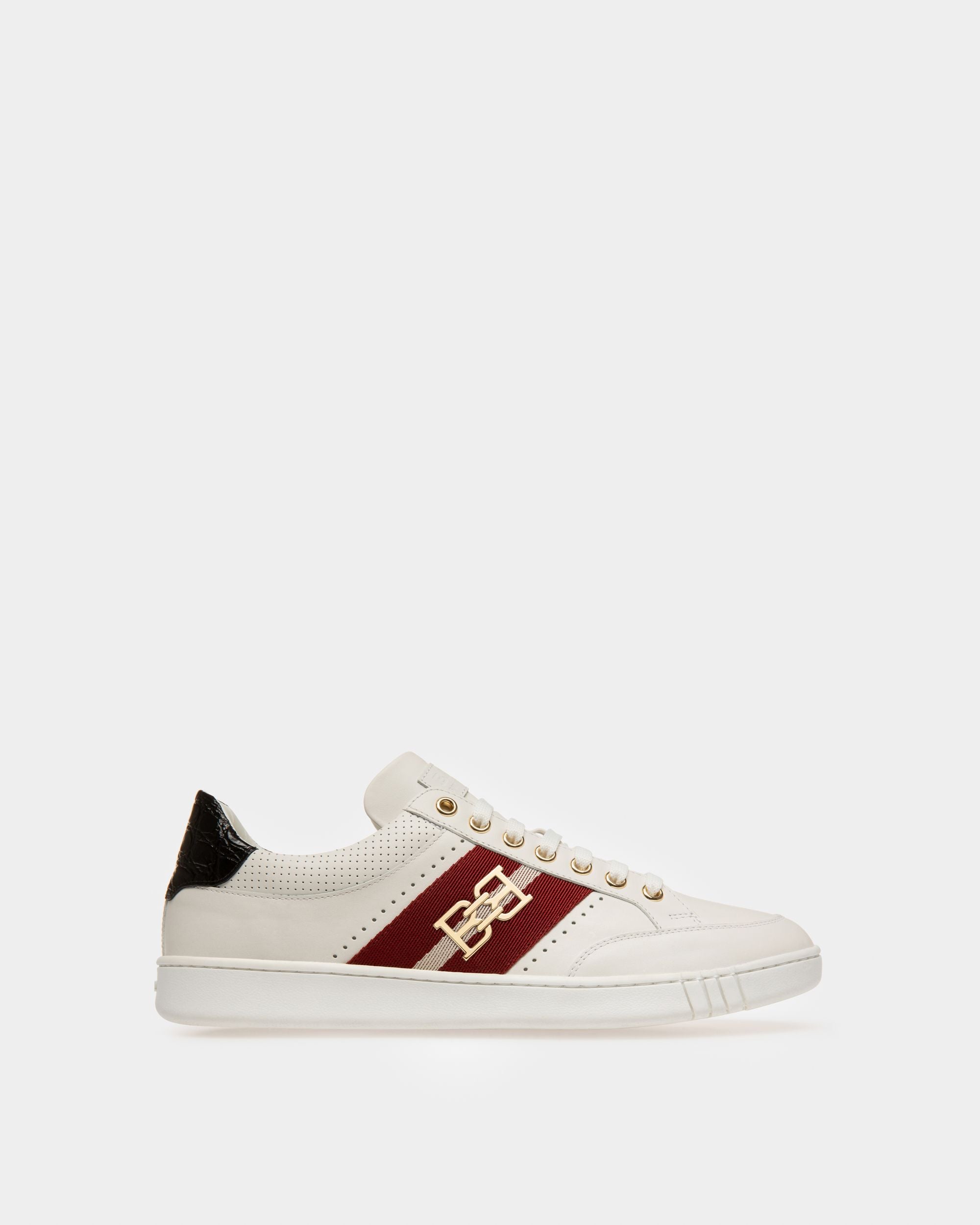 Winton Sneaker Aus Weissem Leder - Herren - Bally - 01