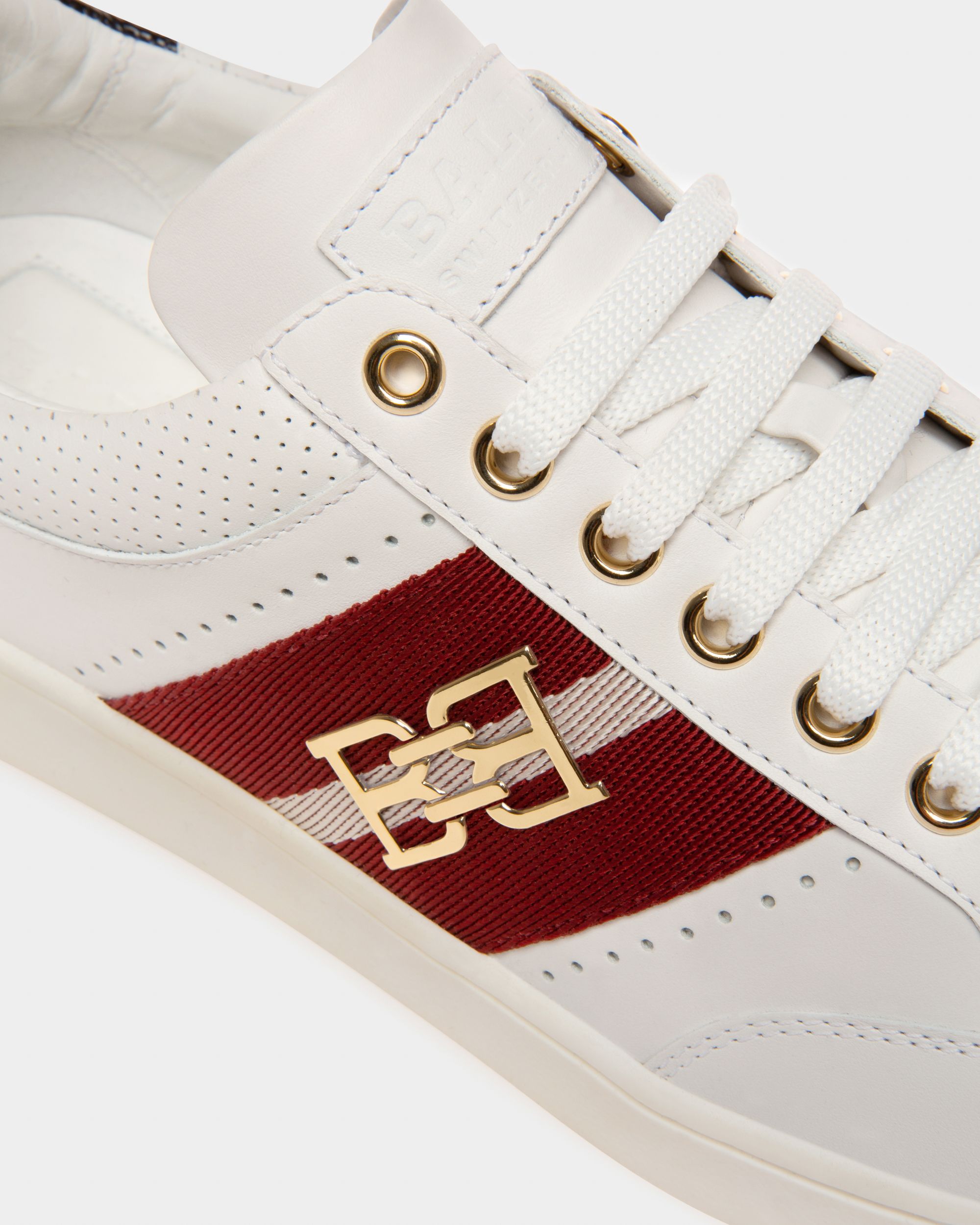 Winton Sneaker Aus Weissem Leder - Herren - Bally - 02