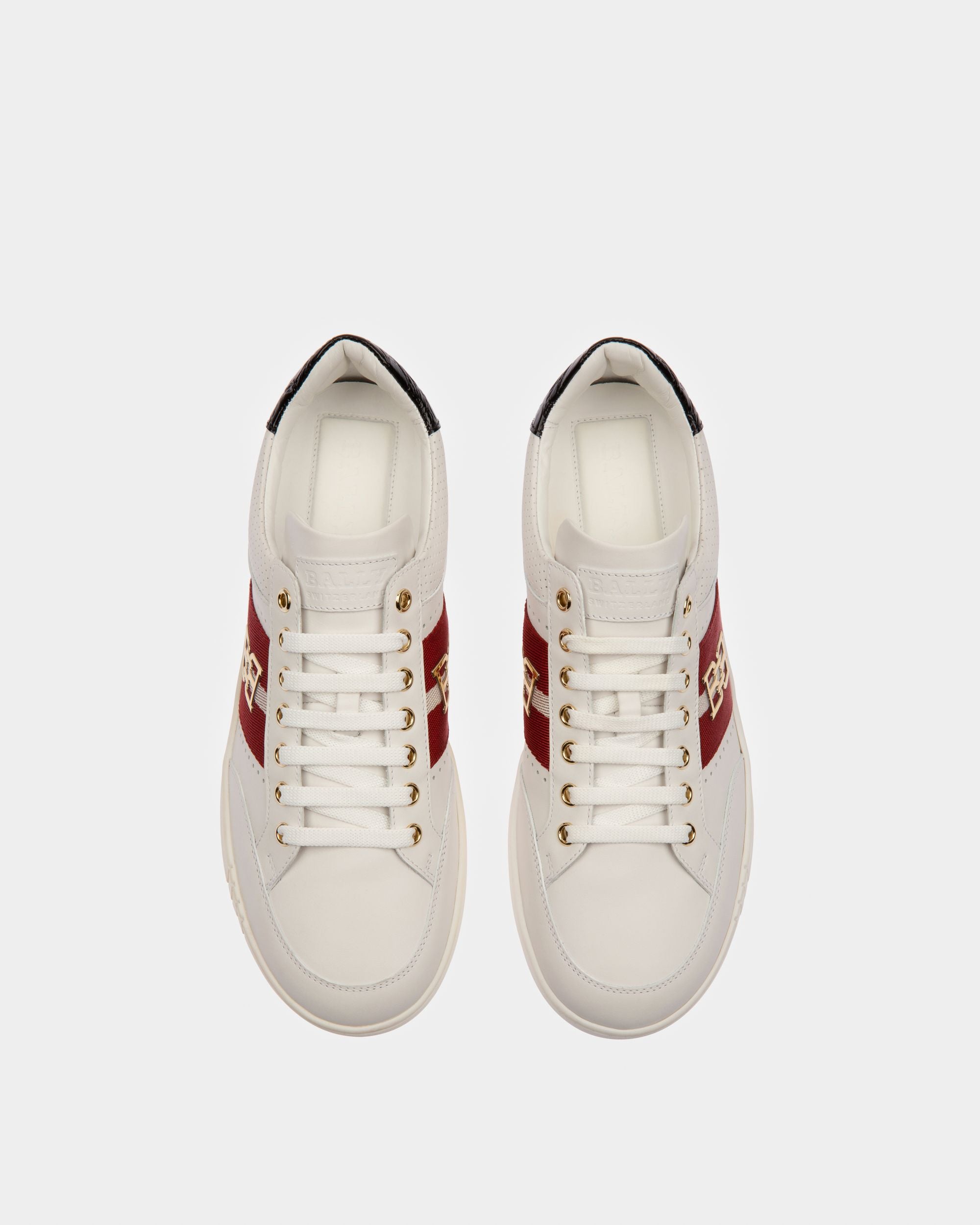 Winton Sneaker Aus Weissem Leder - Herren - Bally - 04