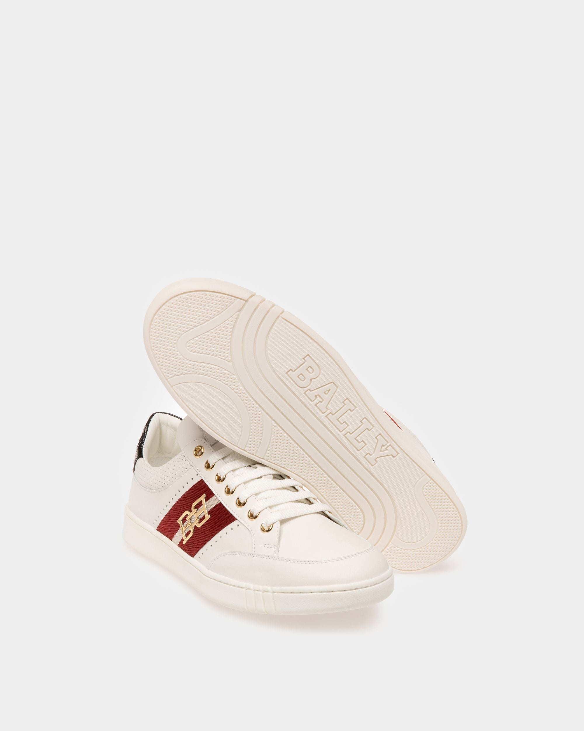 Winton Sneaker Aus Weissem Leder - Herren - Bally - 06