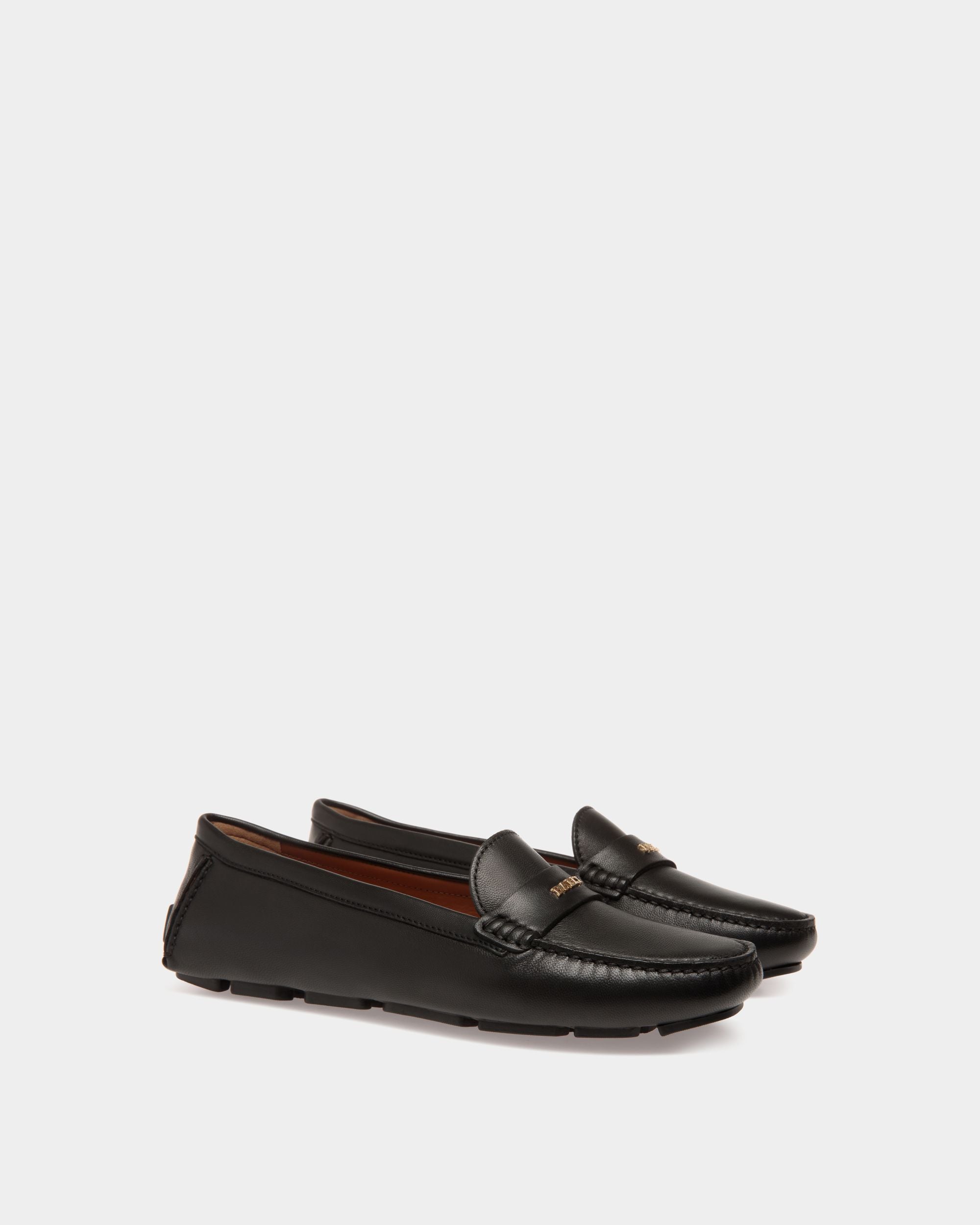 Schuh Driver Aus Schwarzem Leder - Damen - Bally - 02