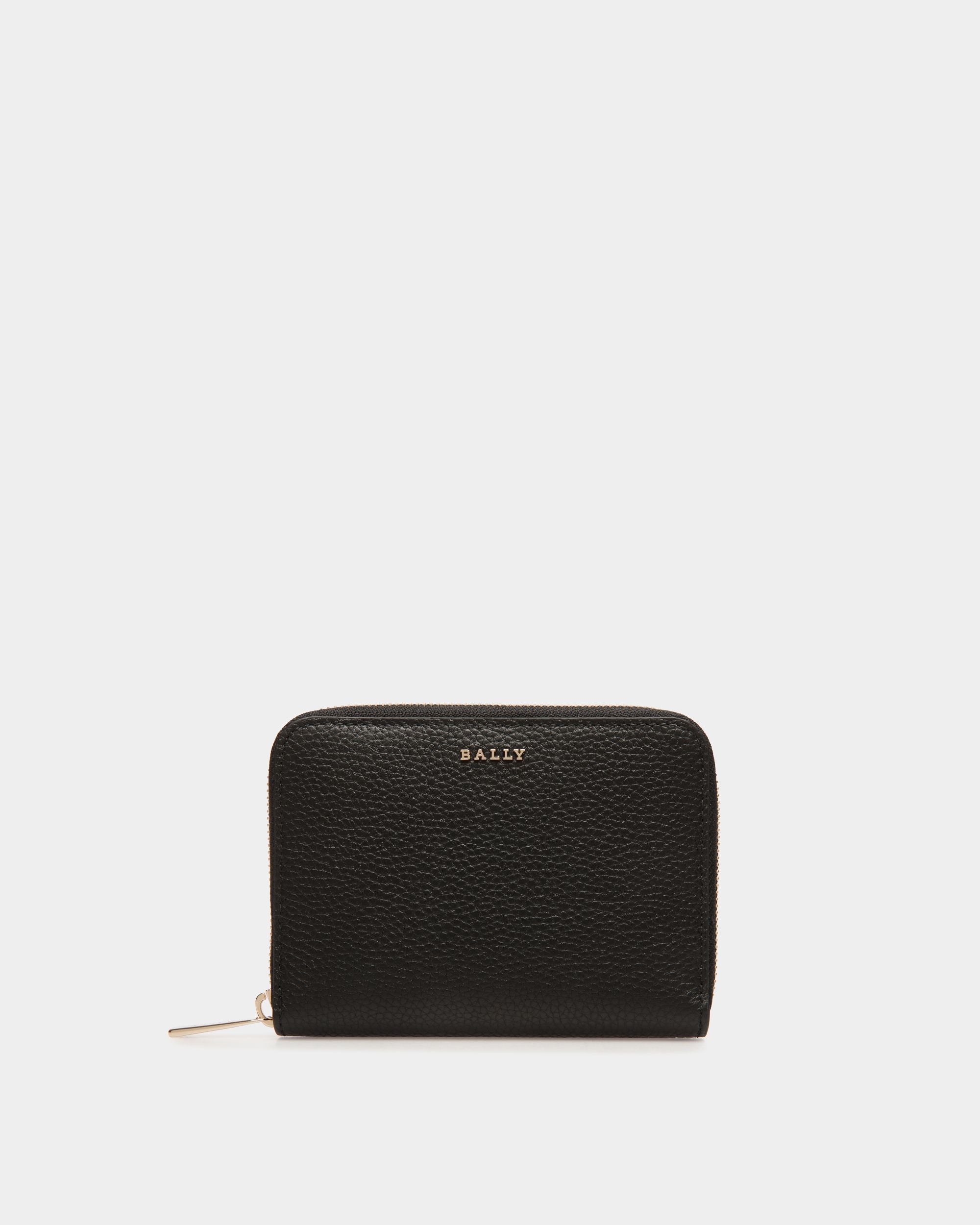Zip Around Wallet In Black Bovine - Damen - Bally - 01