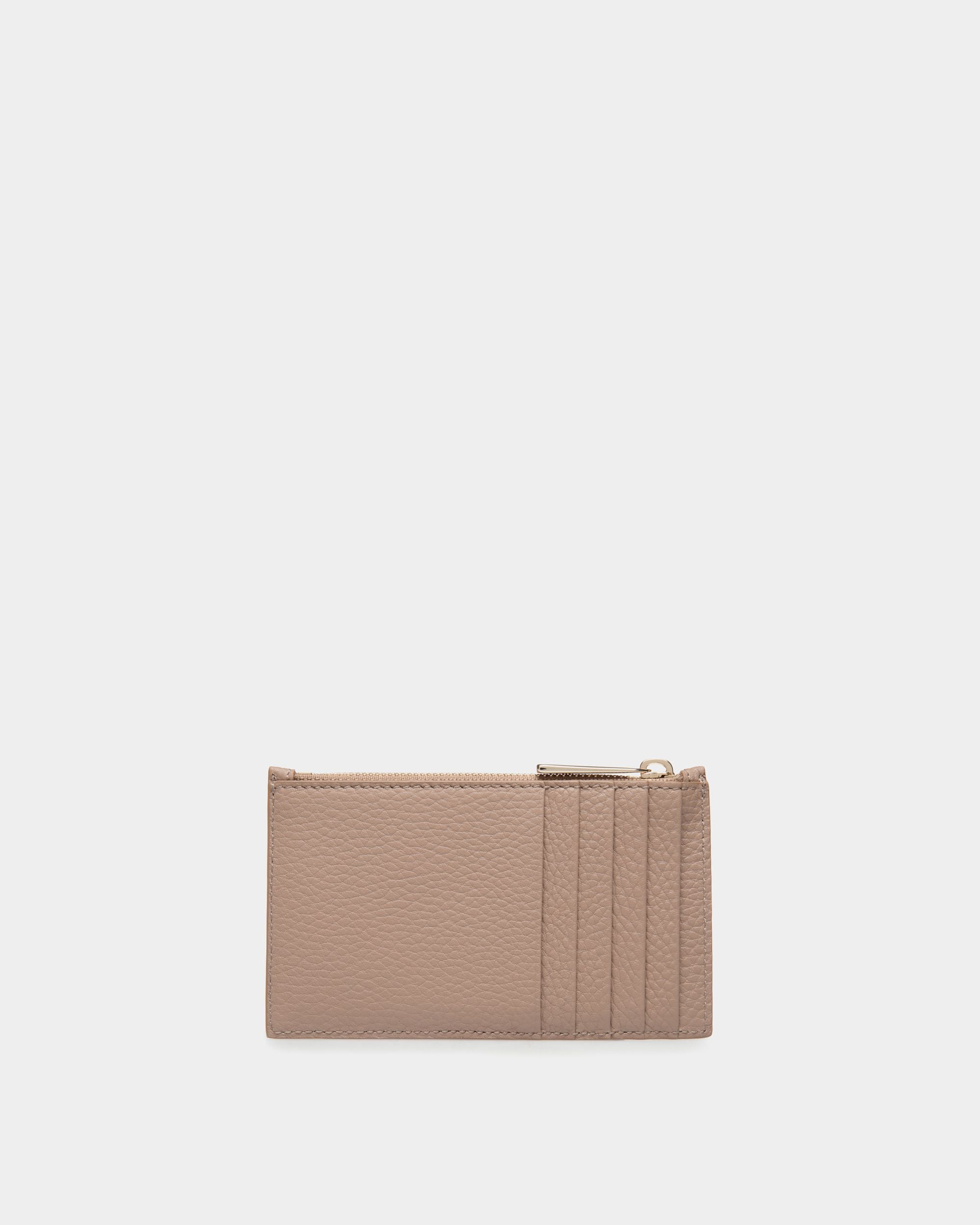 Business Card Holder In Pink Leather - Damen - Bally - 02