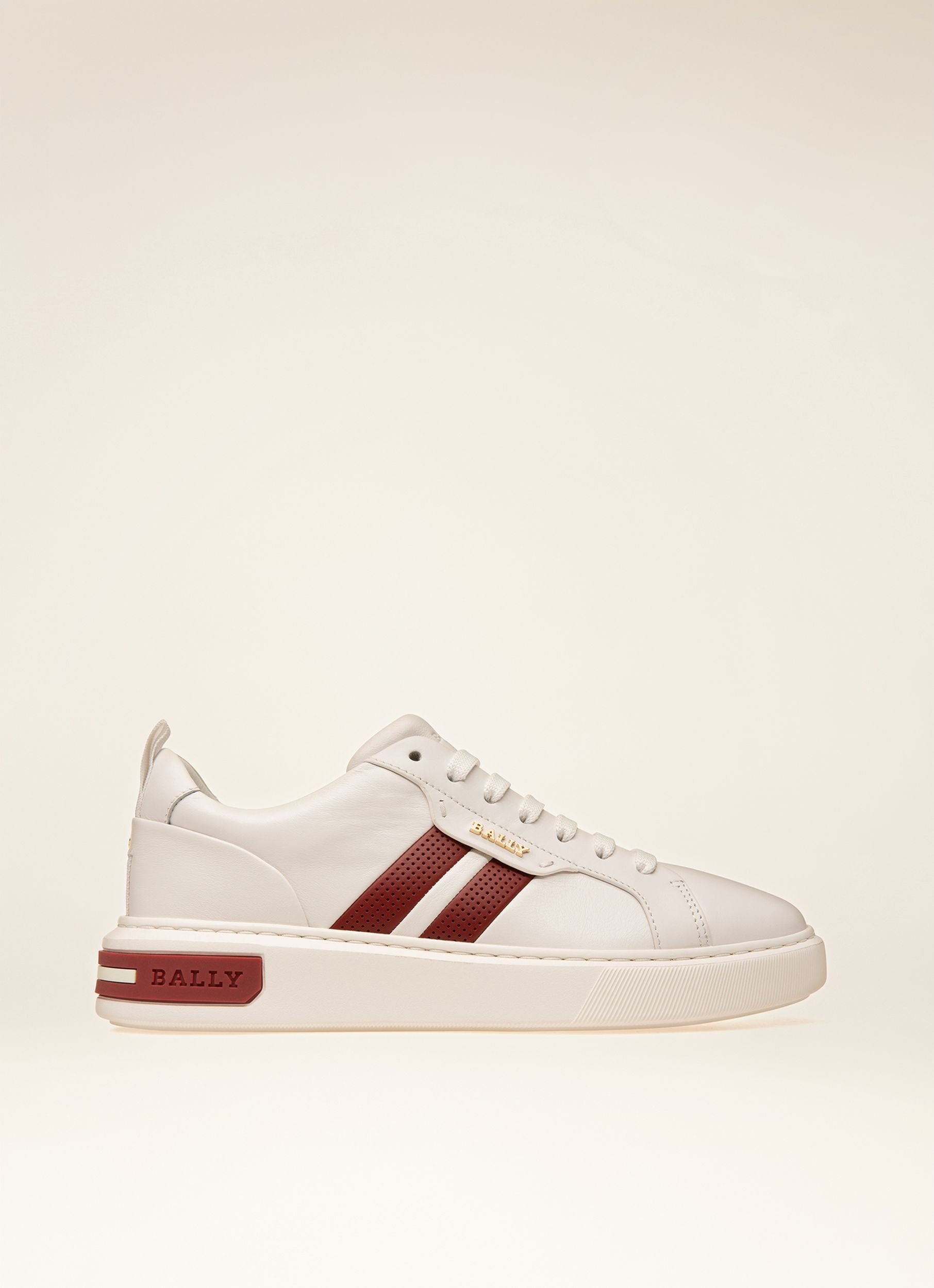 Maxim Sneaker Aus Weissem Leder - Damen - Bally - 01