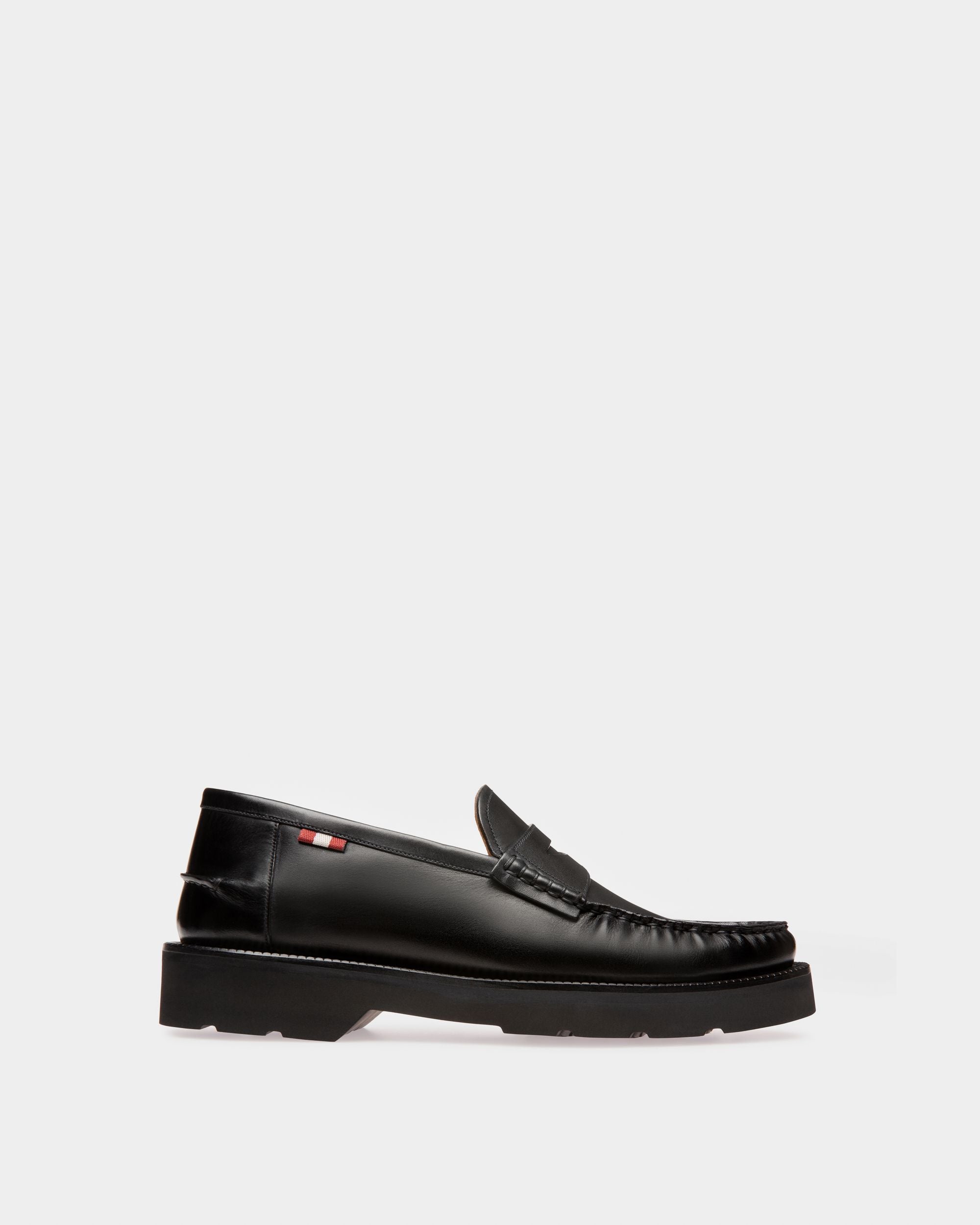 Noah Loafer Aus Schwarzem Leder - Herren - Bally - 01
