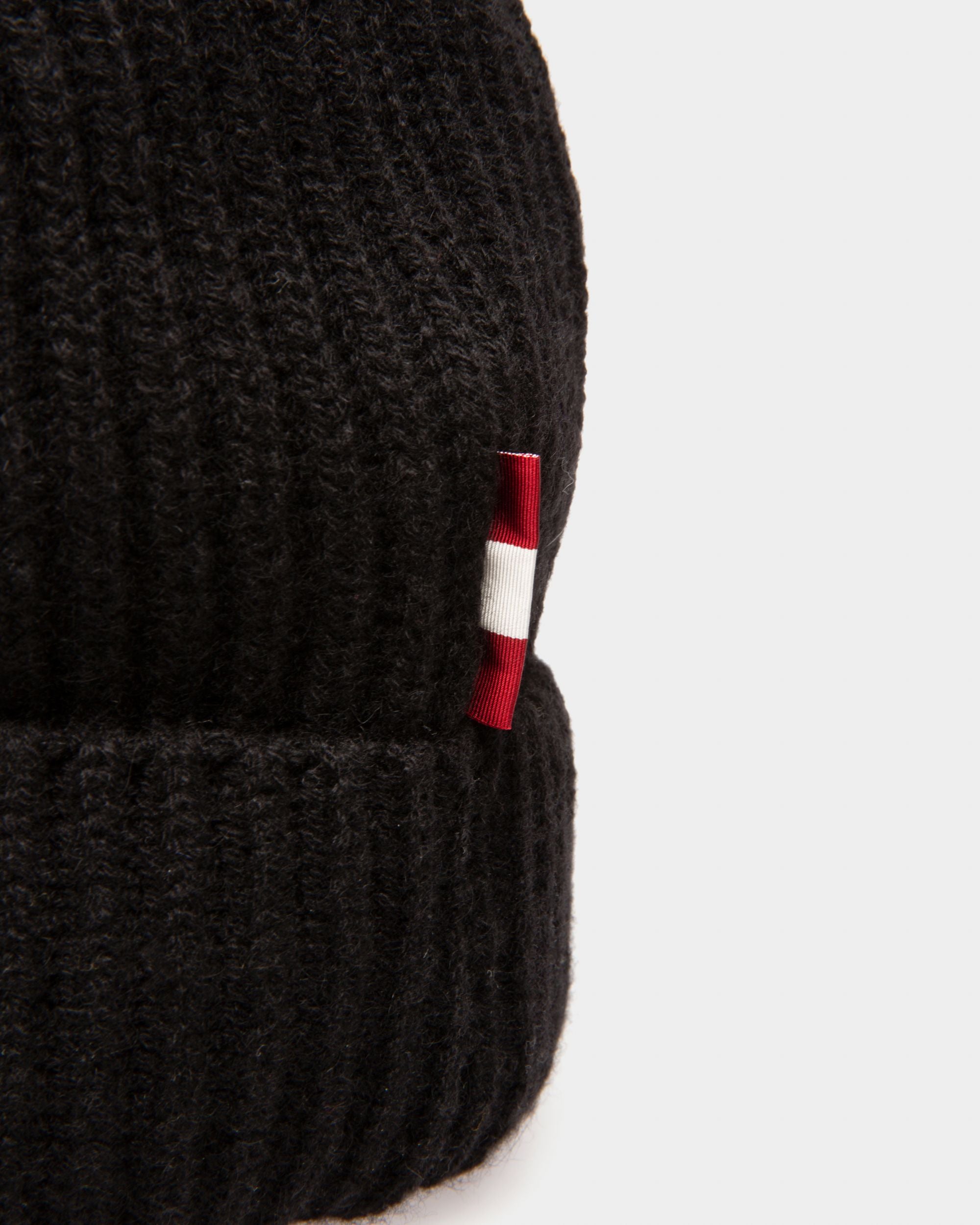 Schwarze Kaschmirmütze - Herren - Bally - 03