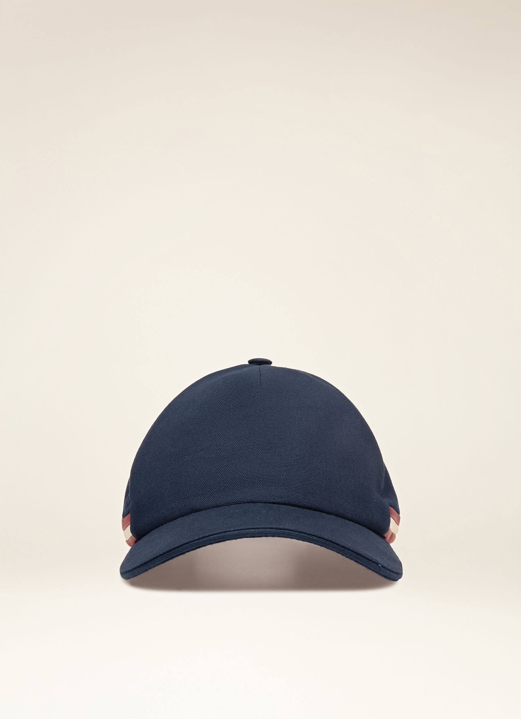 Baseballkappe Mit Bally-Streifen Aus Baumwolle In Marineblau - Herren - Bally - 01