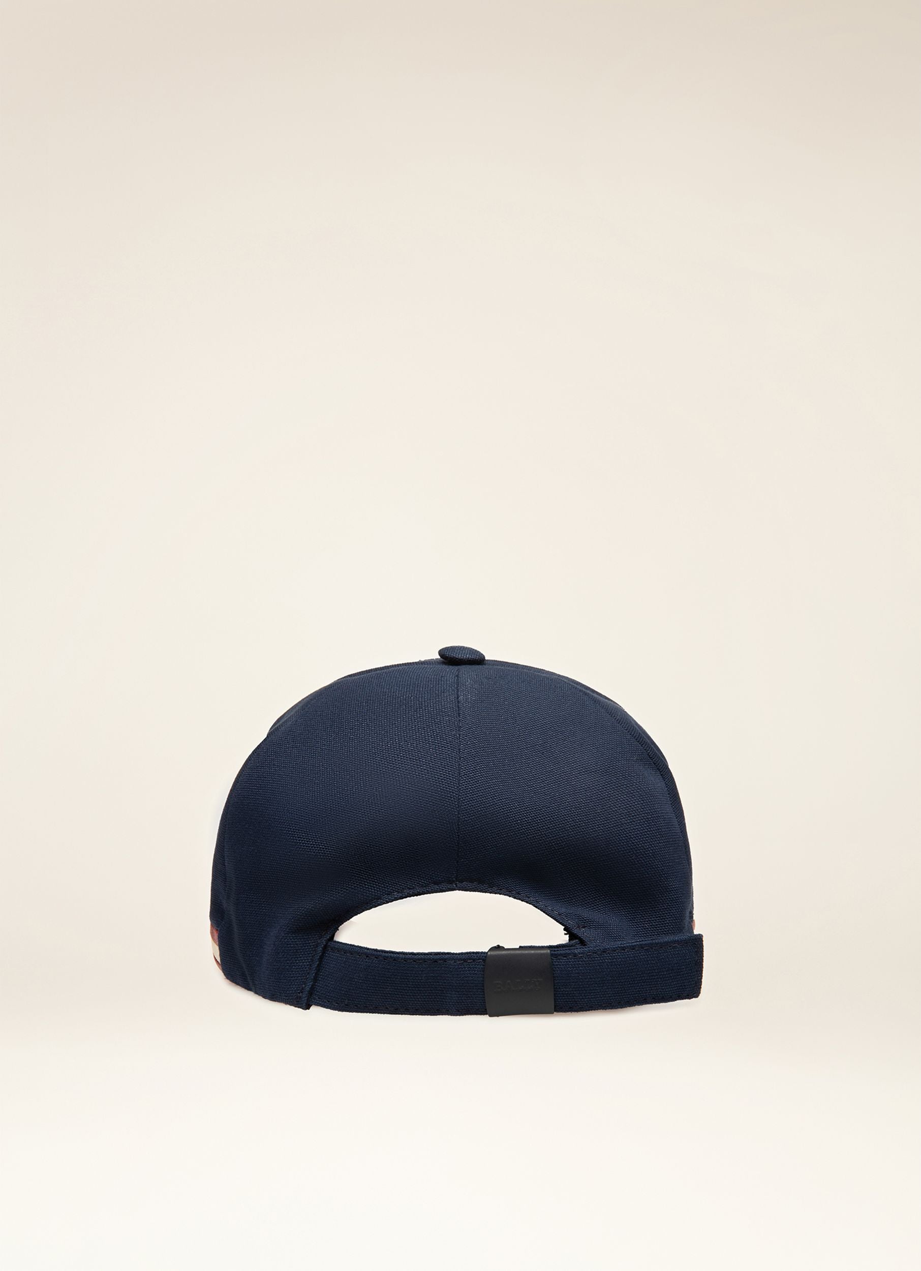 Baseballkappe Mit Bally-Streifen Aus Baumwolle In Marineblau - Herren - Bally - 03