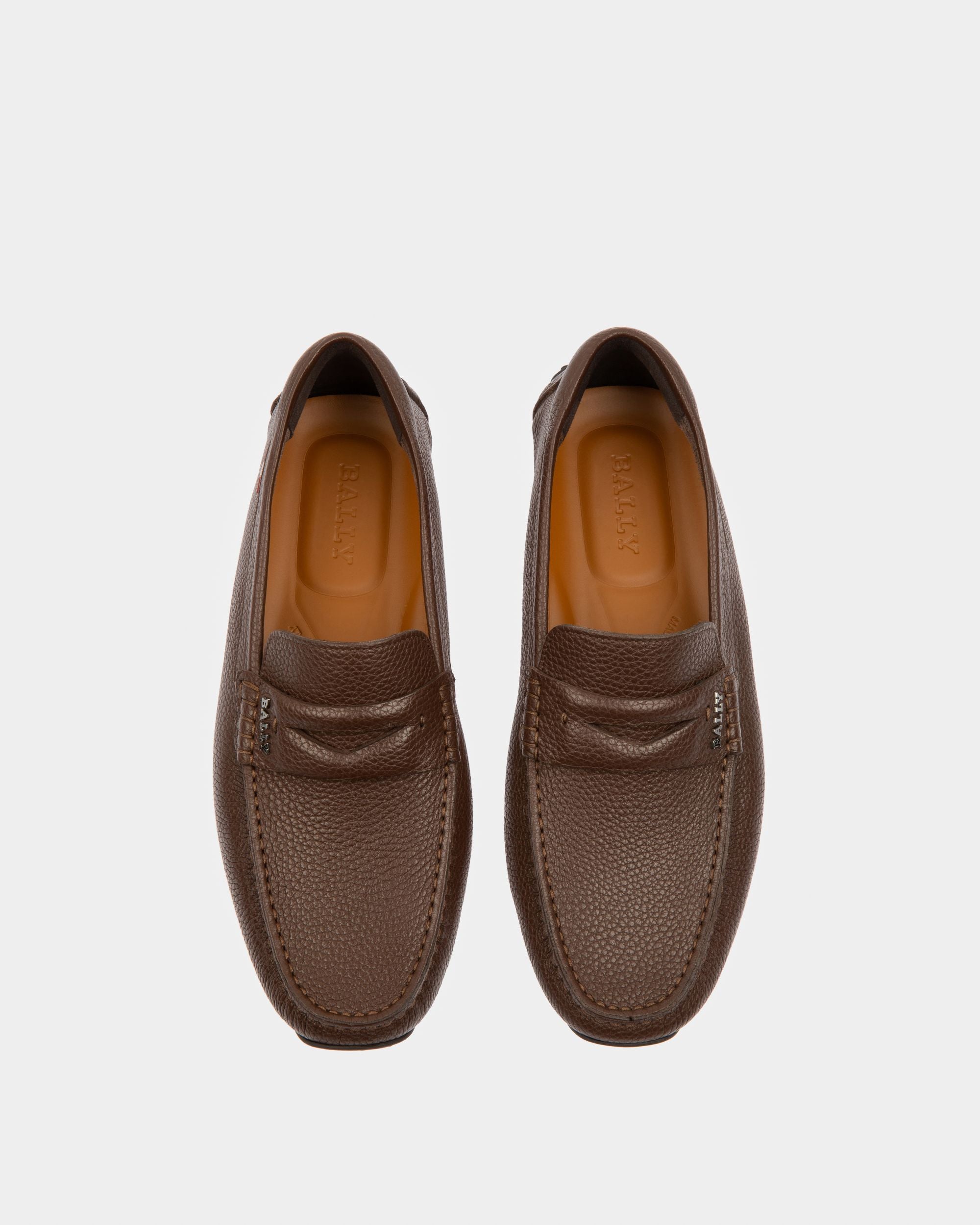 Pavel Driver-Schuh Aus Leder In Braun - Herren - Bally - 02