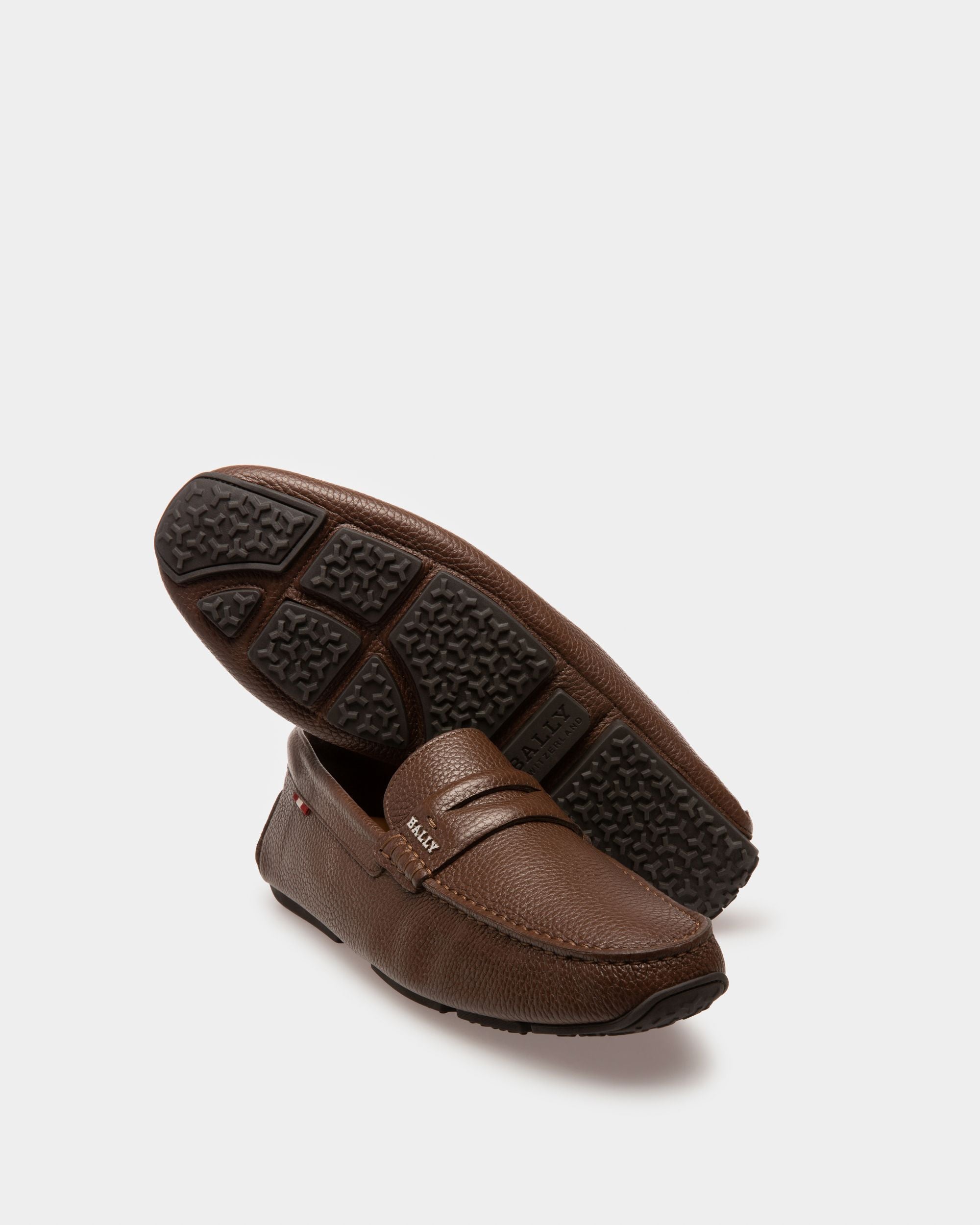 Pavel Driver-Schuh Aus Leder In Braun - Herren - Bally - 05