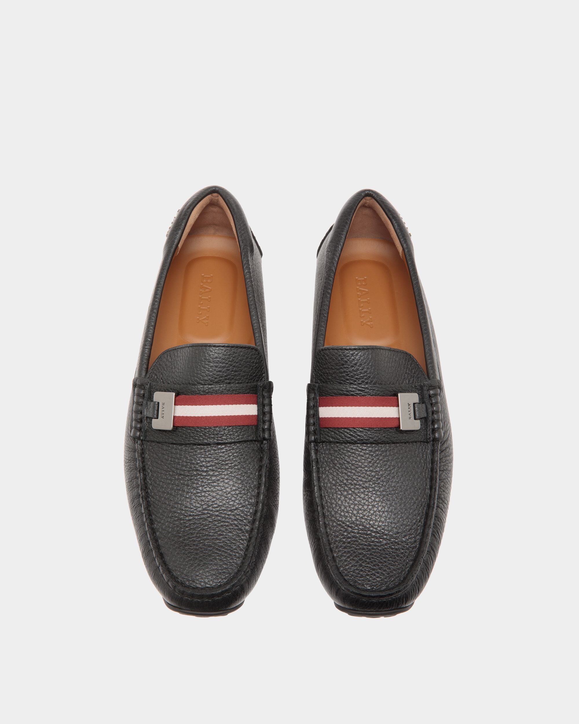 Pilot Drivers In Black Leather - Herren - Bally - 04