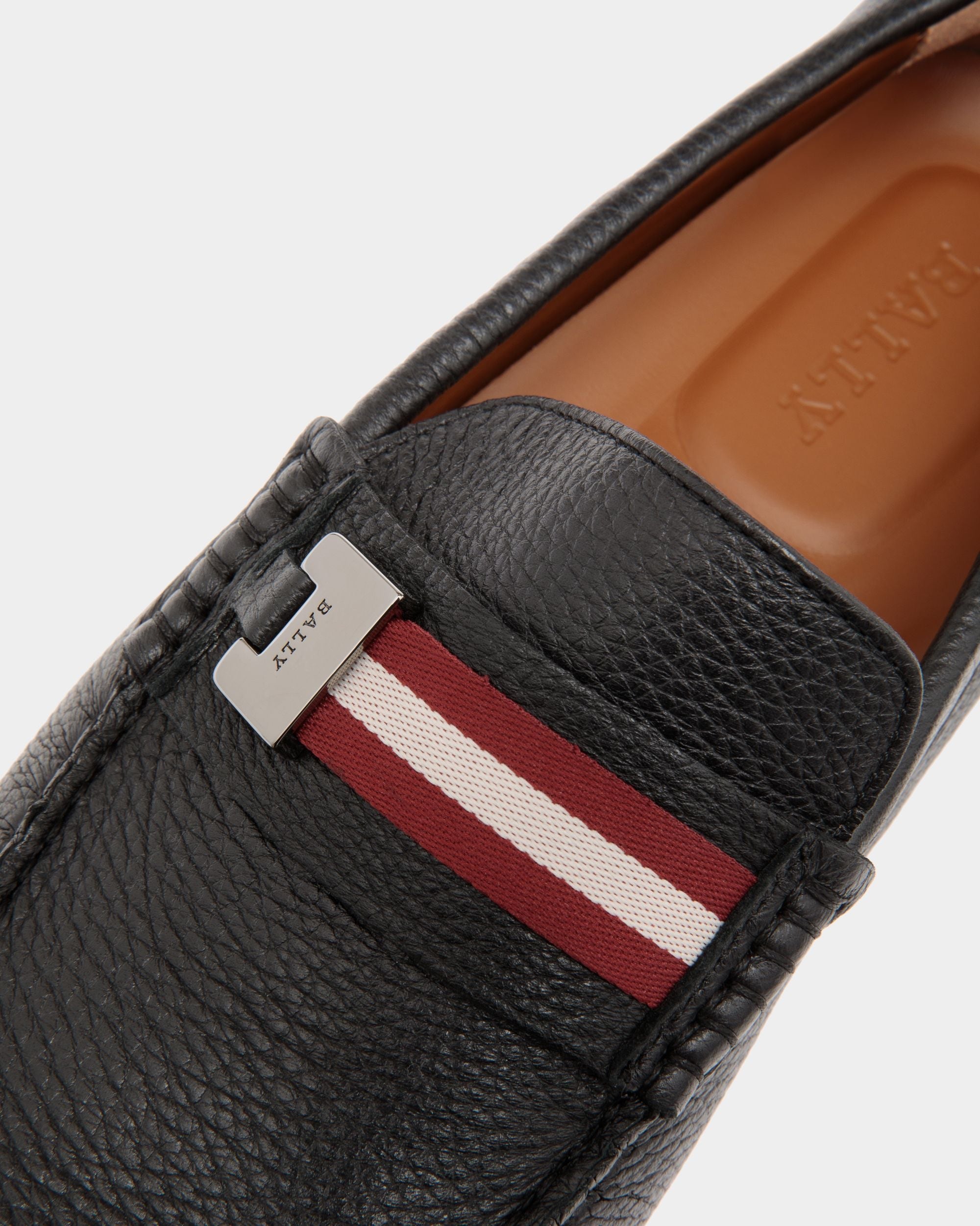 Pilot Drivers In Black Leather - Herren - Bally - 05