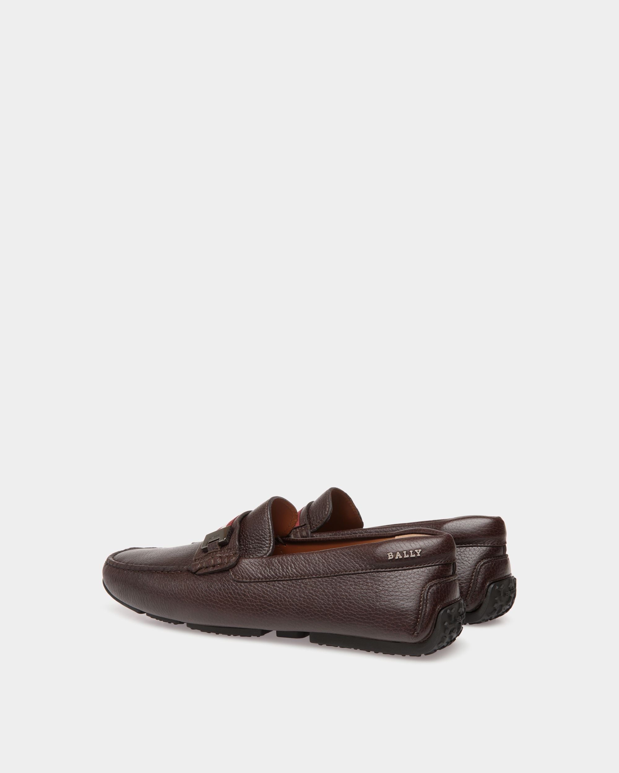 Pilot Drivers In Brown Leather - Herren - Bally - 03