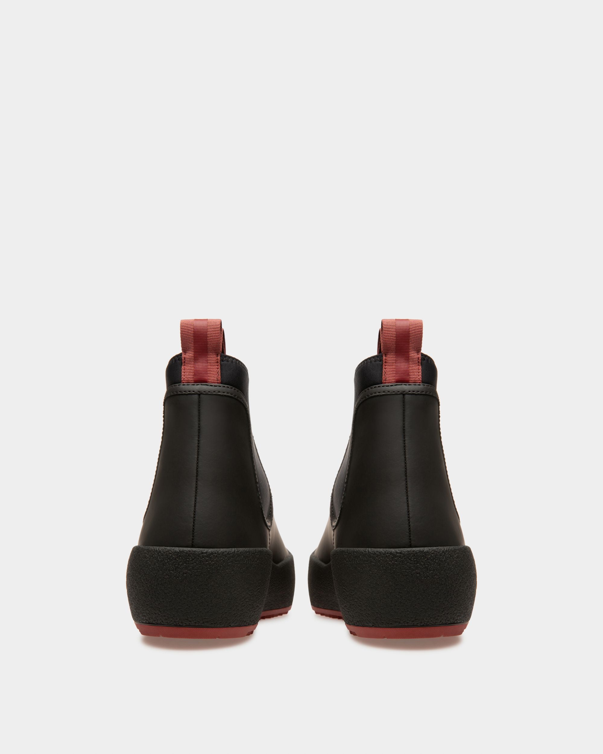 Cubrid Schneestiefel Aus Schwarzem Leder - Herren - Bally - 04