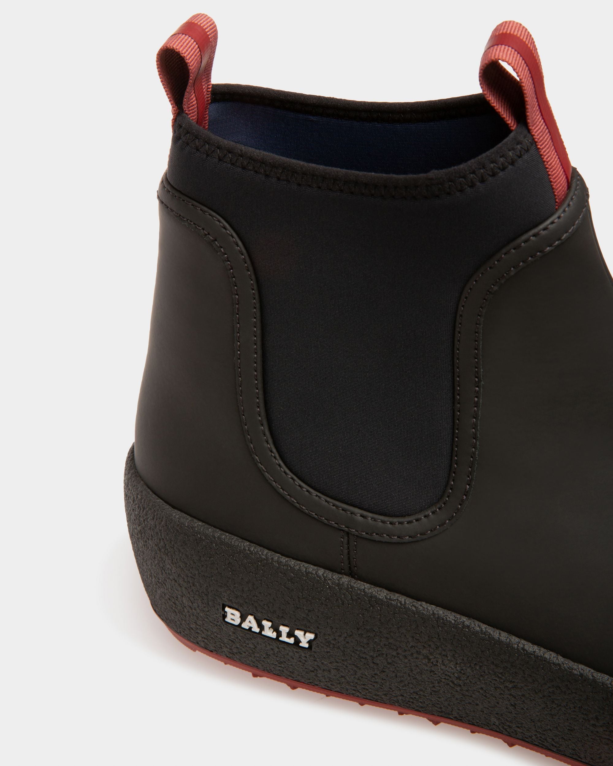 Cubrid Schneestiefel Aus Schwarzem Leder - Herren - Bally - 06