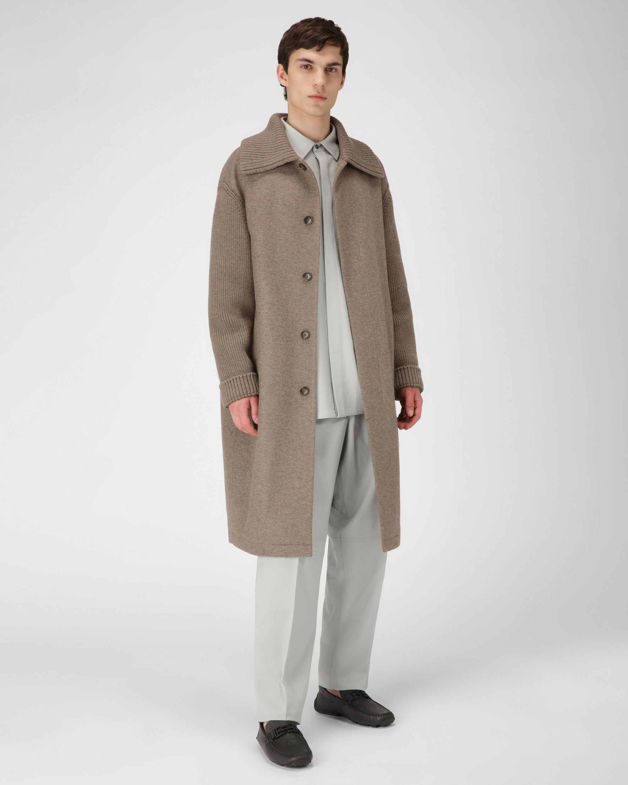 Parsal Driver Aus Schwarzem Leder - Herren - Bally - 01