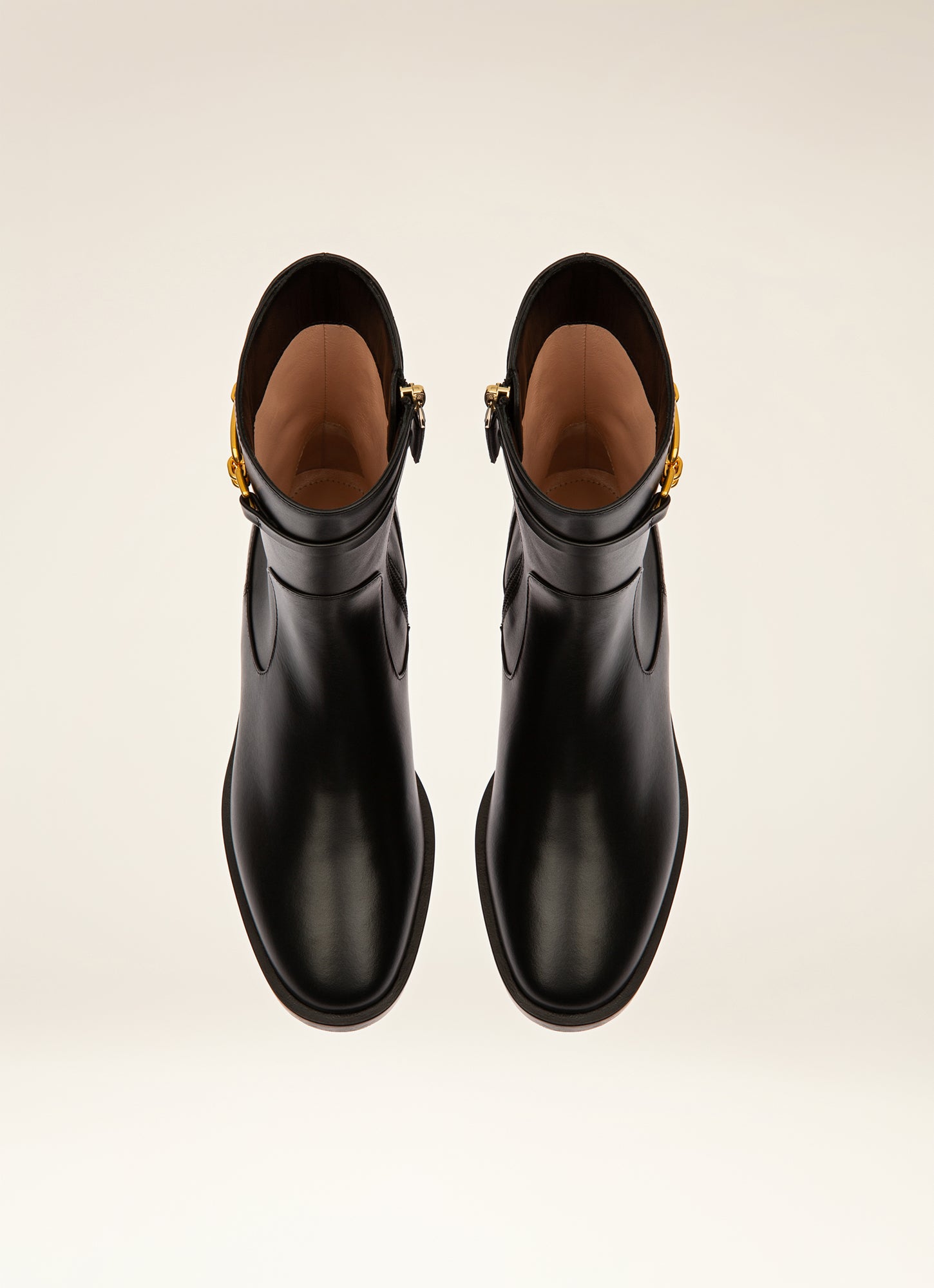 Darcie Booties In Black Leather - Damen - Bally - 04