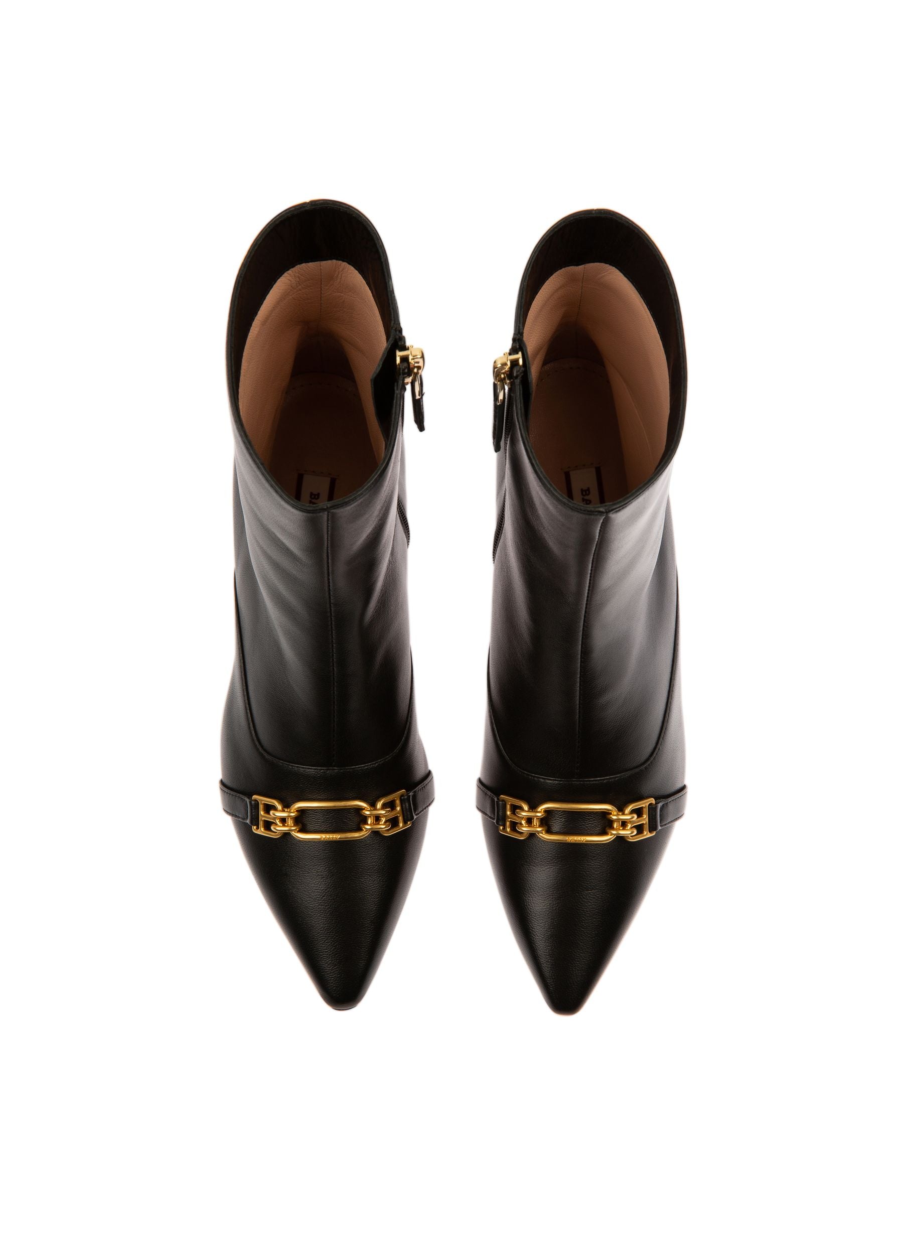 Diletta Booties In Black Leather - Damen - Bally - 02