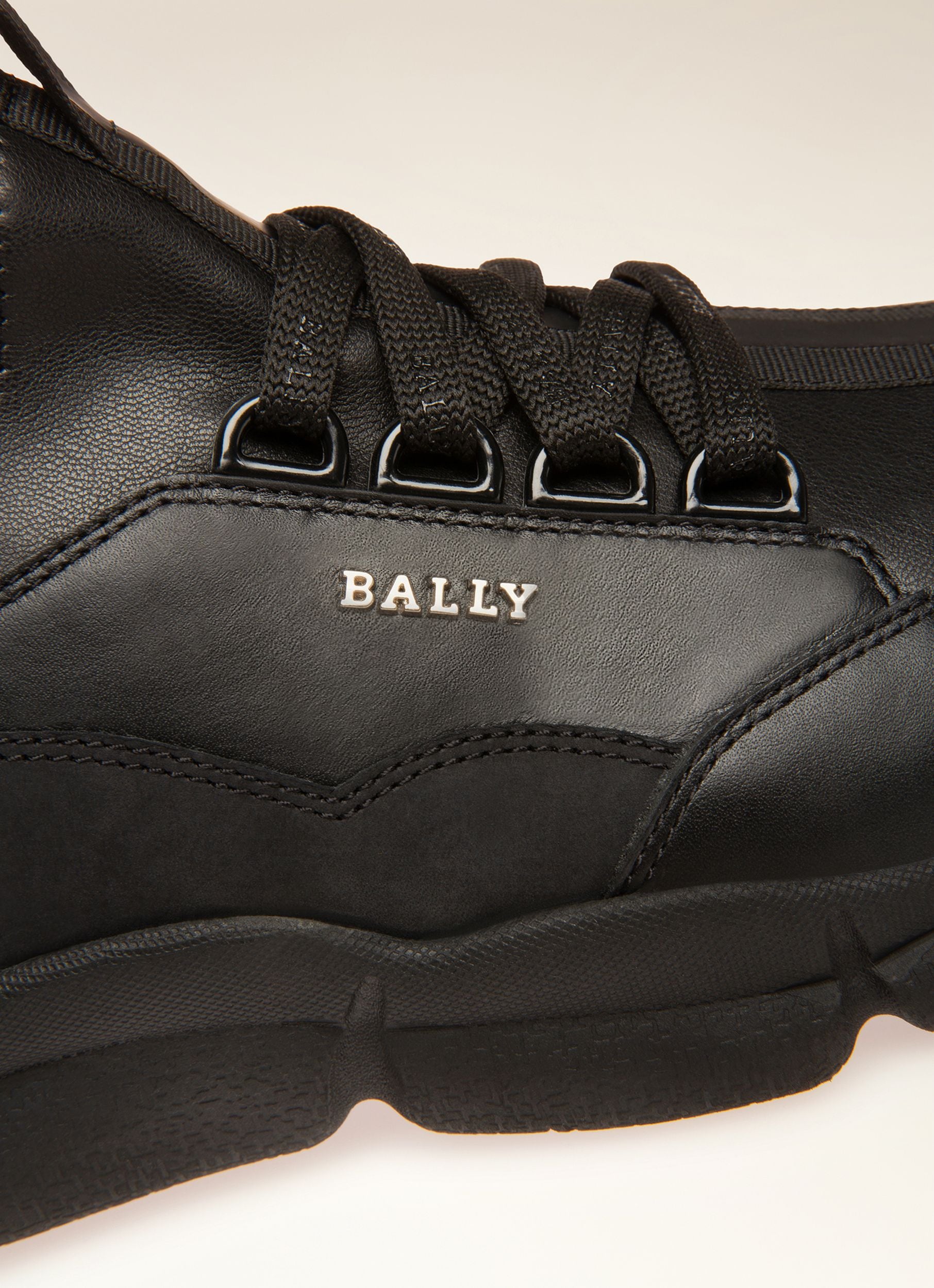 Bally Escapes Passe Partout Sneaker Aus Schwarzem Leder - Herren - Bally - 02